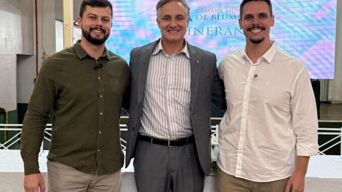 Deputado Matheus Cadorin e os vereadores da região