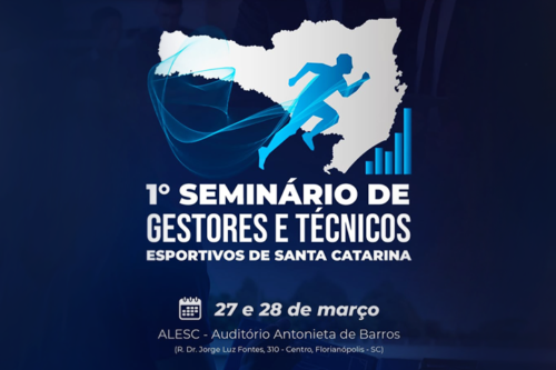 Alesc promove Seminário de Gestores e Técnicos Esportivos na próxima quinta (27) e sexta-feira (28)