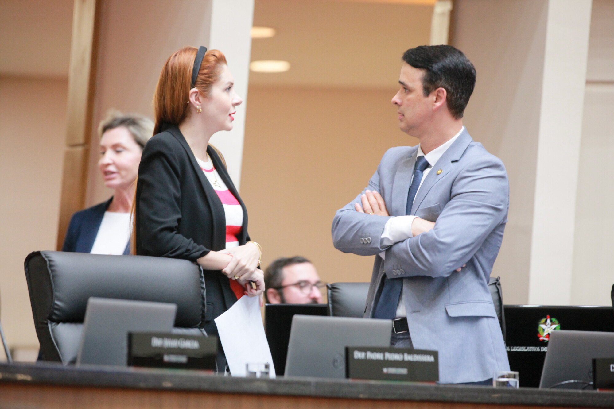 - Deputada Ana Campagnolo (PL)
- Deputado Marcos da Rosa (União)