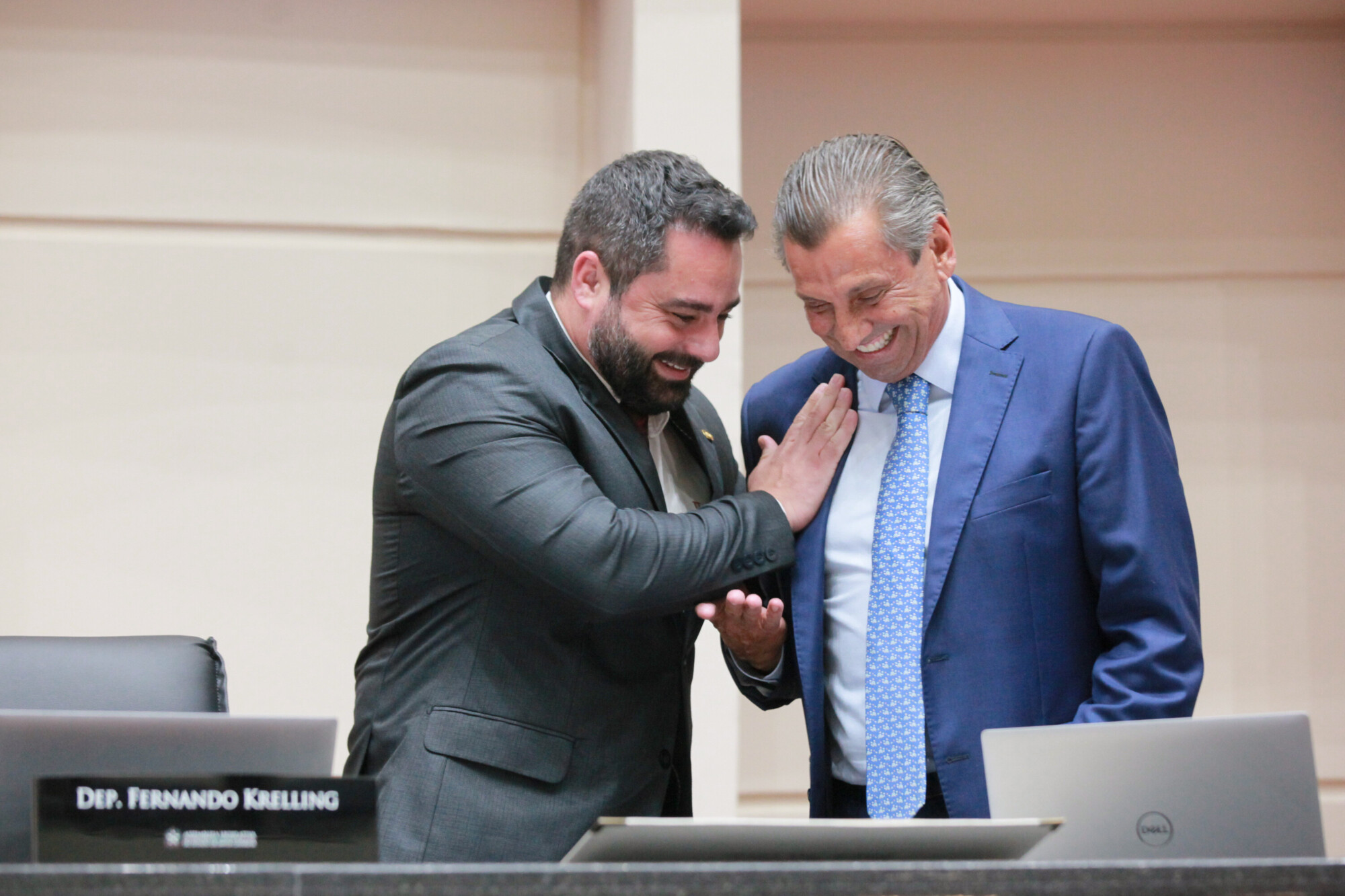 - Deputado Jeferson Cardozo (PL) - Deputado Julio Garcia (PSD)