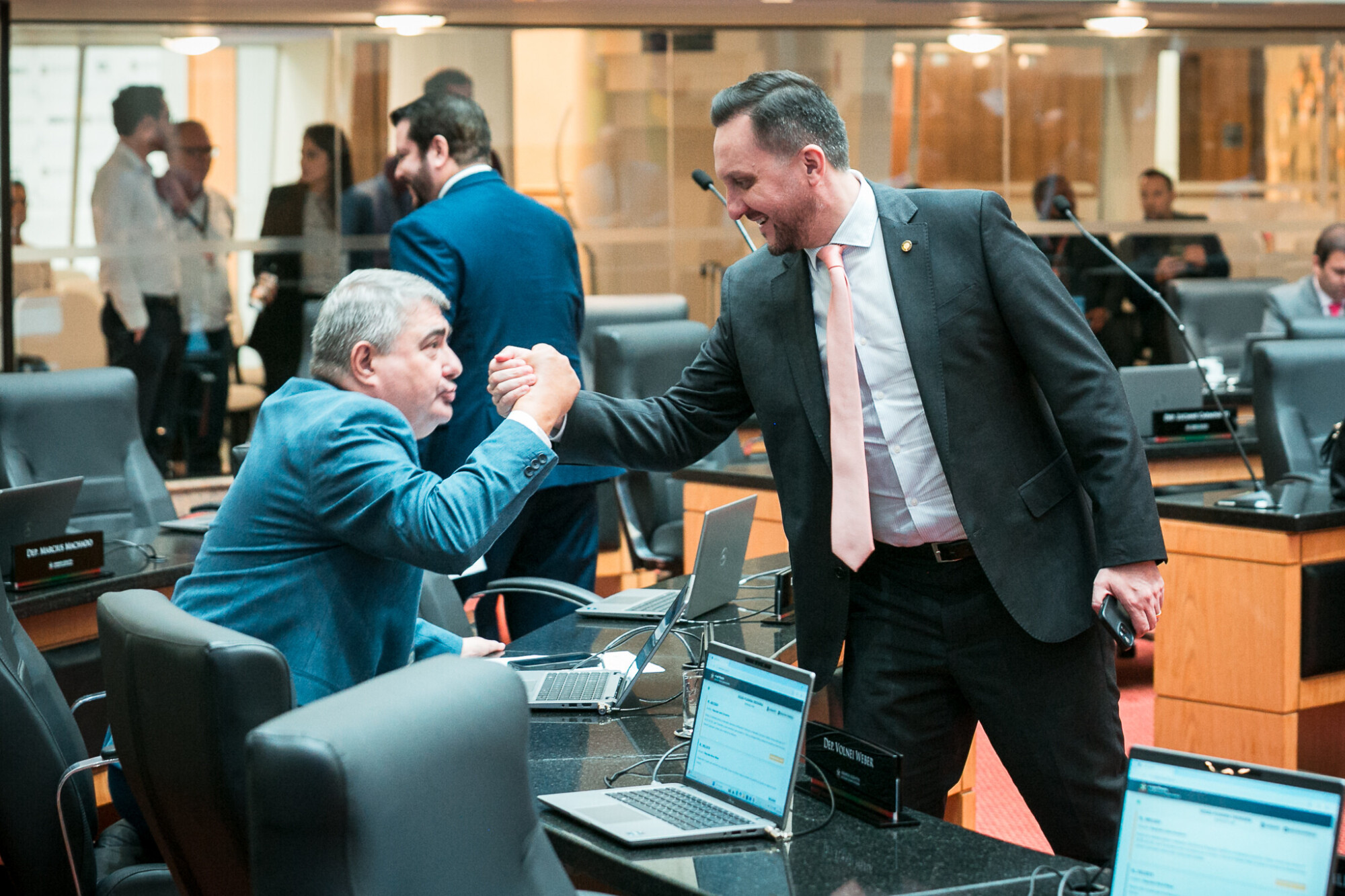 - Deputado Antídio Lunelli (MDB) 	
 - Deputado Pepê Collaço (PP)