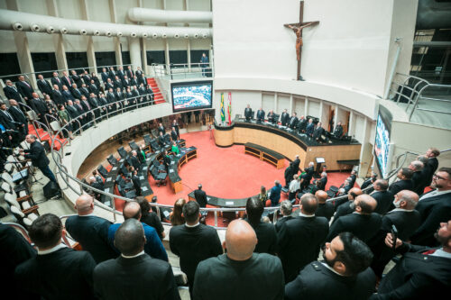 Alesc homenageia o Grande Oriente do Brasil – SC pelos 75 anos de fundação