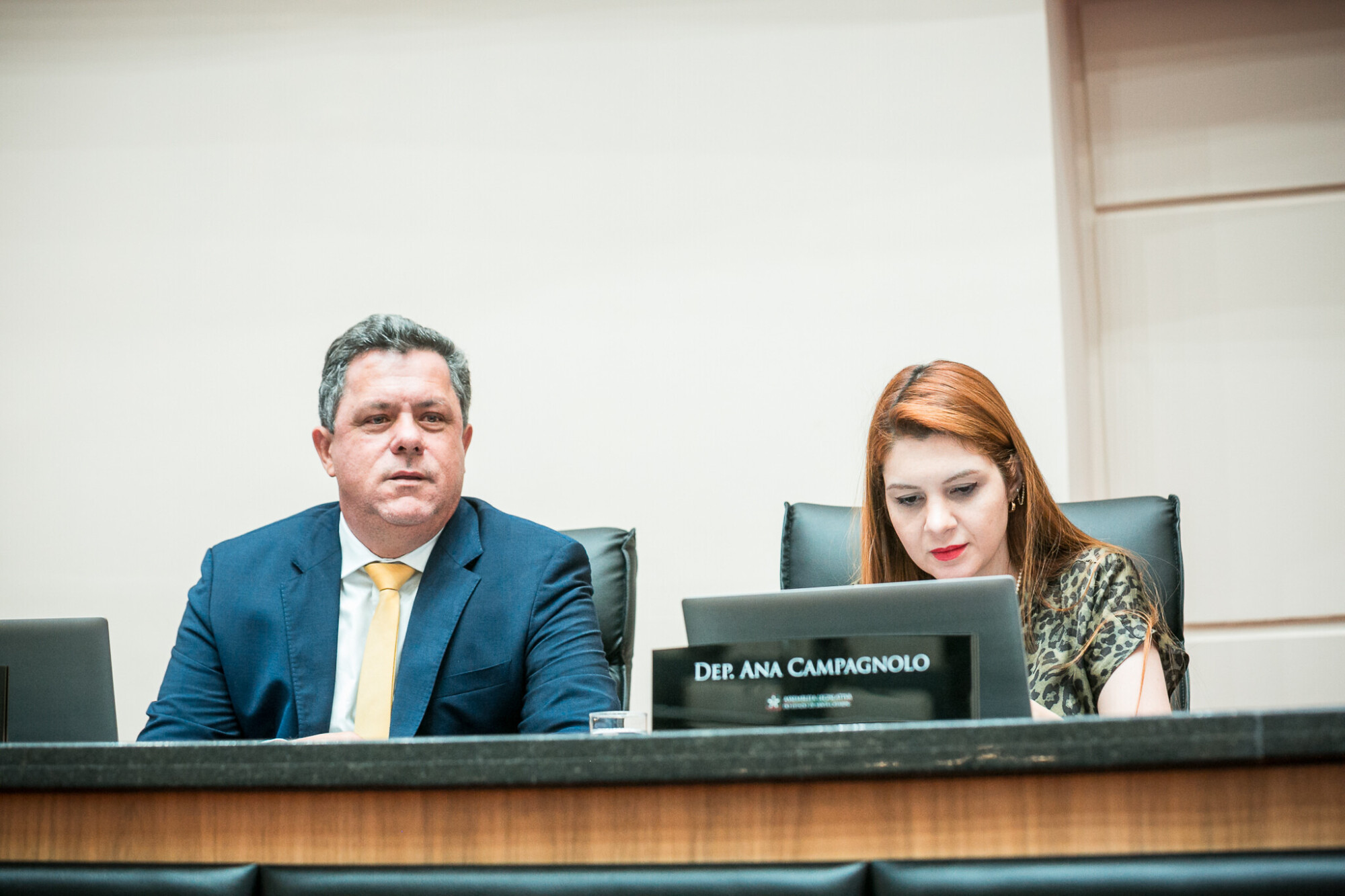 - Deputado Ivan Naatz (PL) - Deputada Ana Caroline Campagnolo (PL)