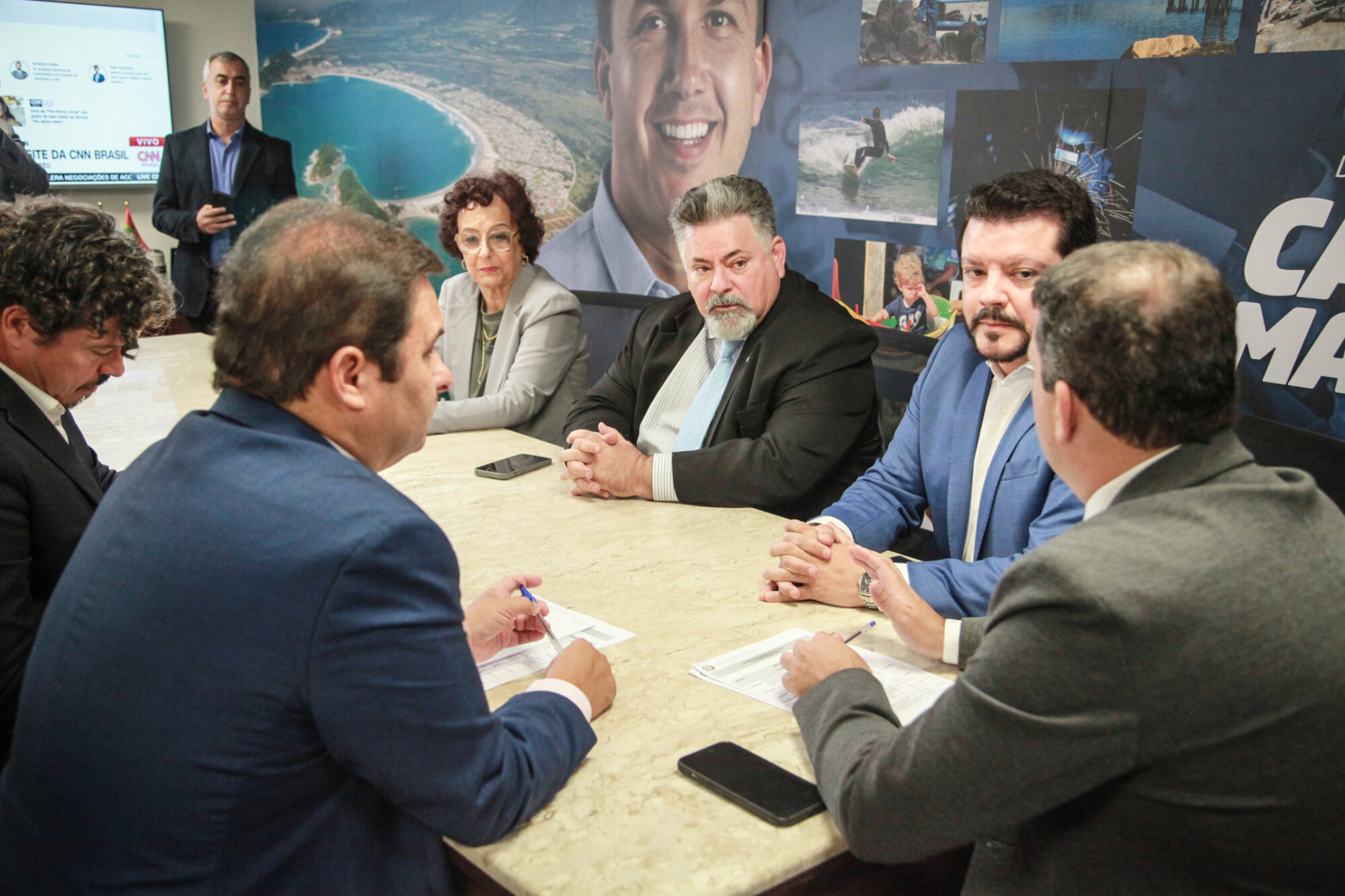 - Deputada Dirce Heiderscheidt (MDB)  - Deputado Sergio Motta (Republicanos) - Deputado Alex Brasil (PL)