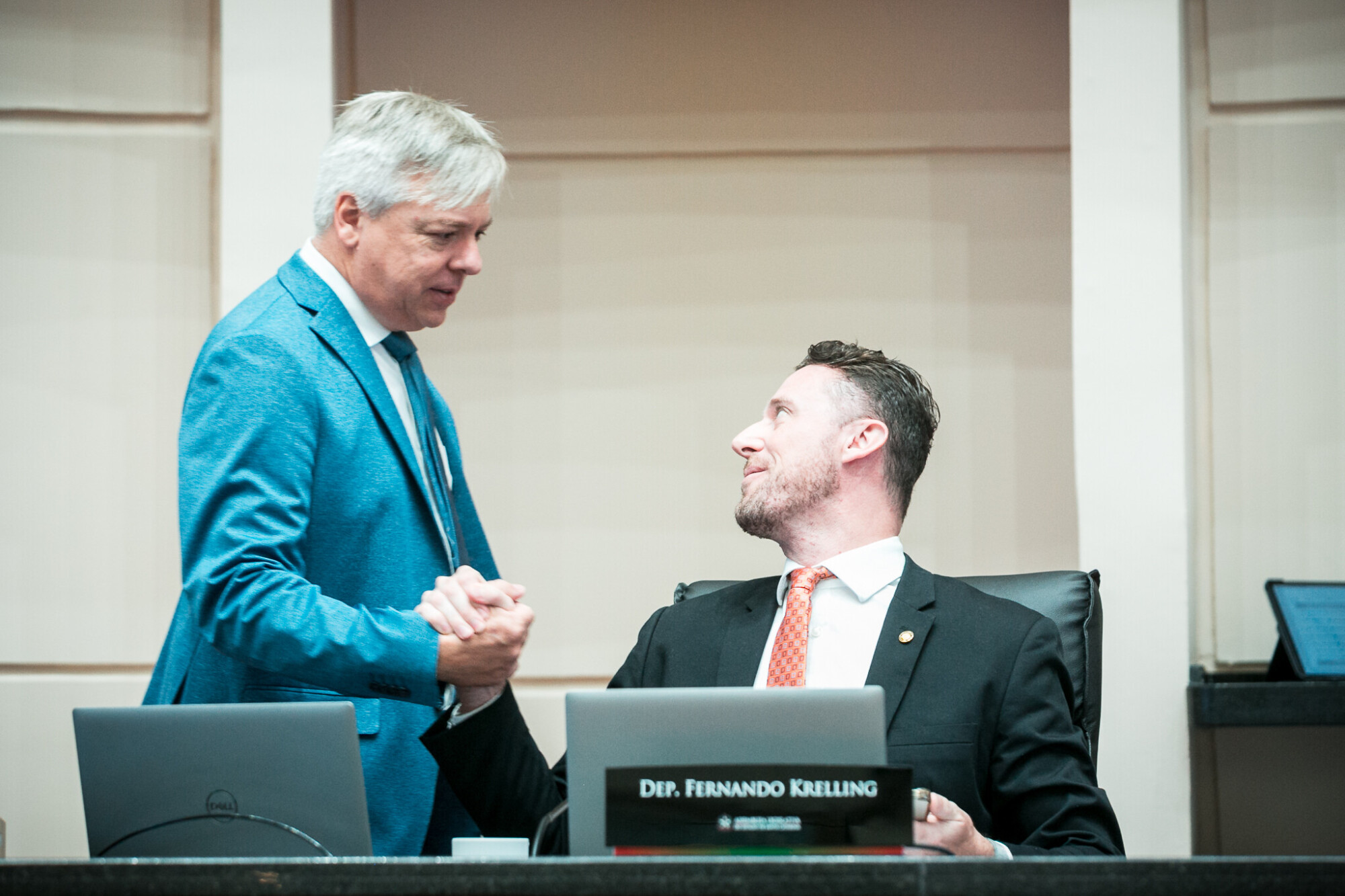 - Deputado Fabiano da Luz (PT) 	
- Deputado Fernando Krelling (MDB)