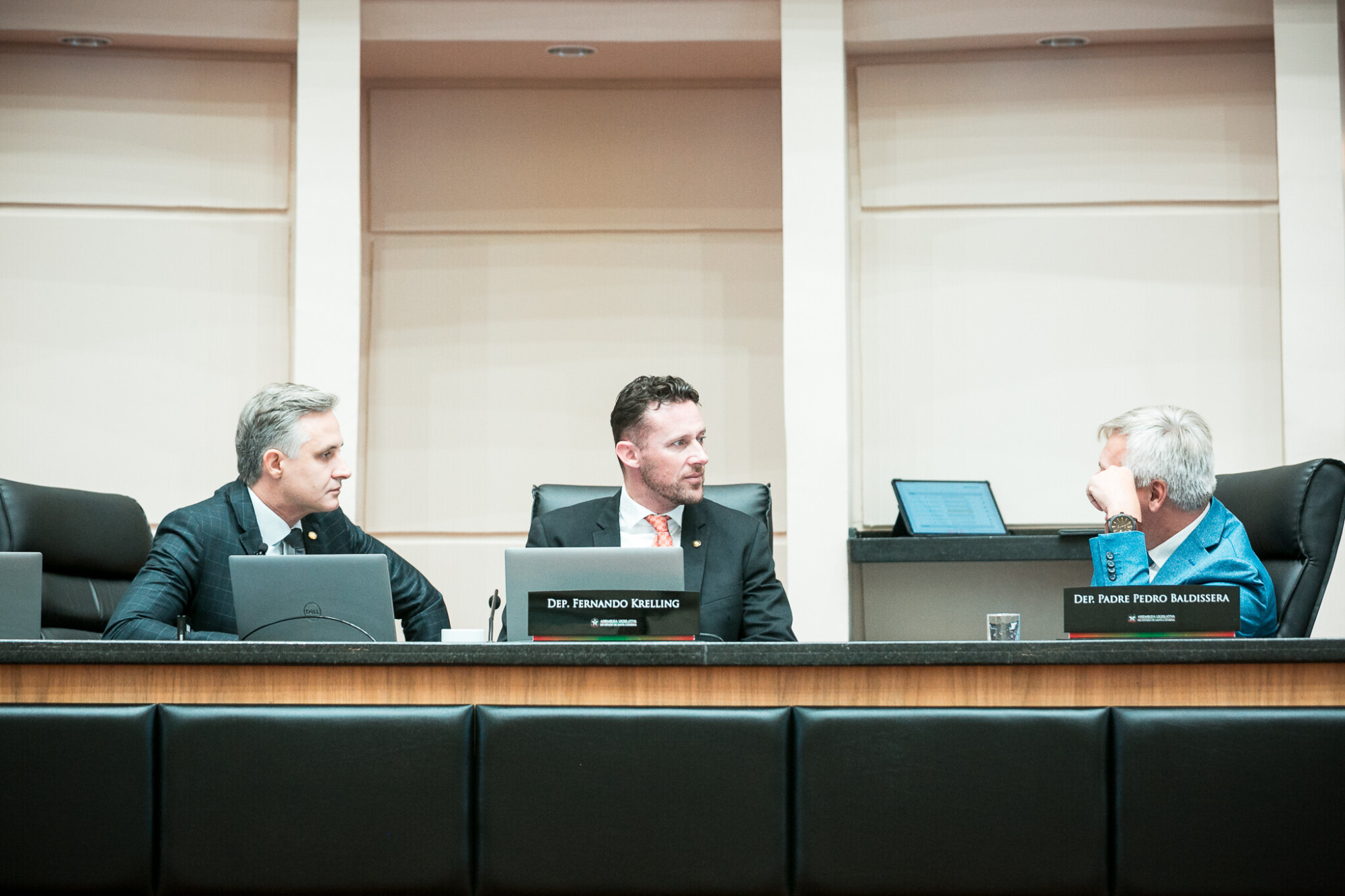 - Deputado Matheus Cadorin (NOVO) 	- Deputado Fernando Krelling (MDB) - Deputado Fabiano da Luz (PT)