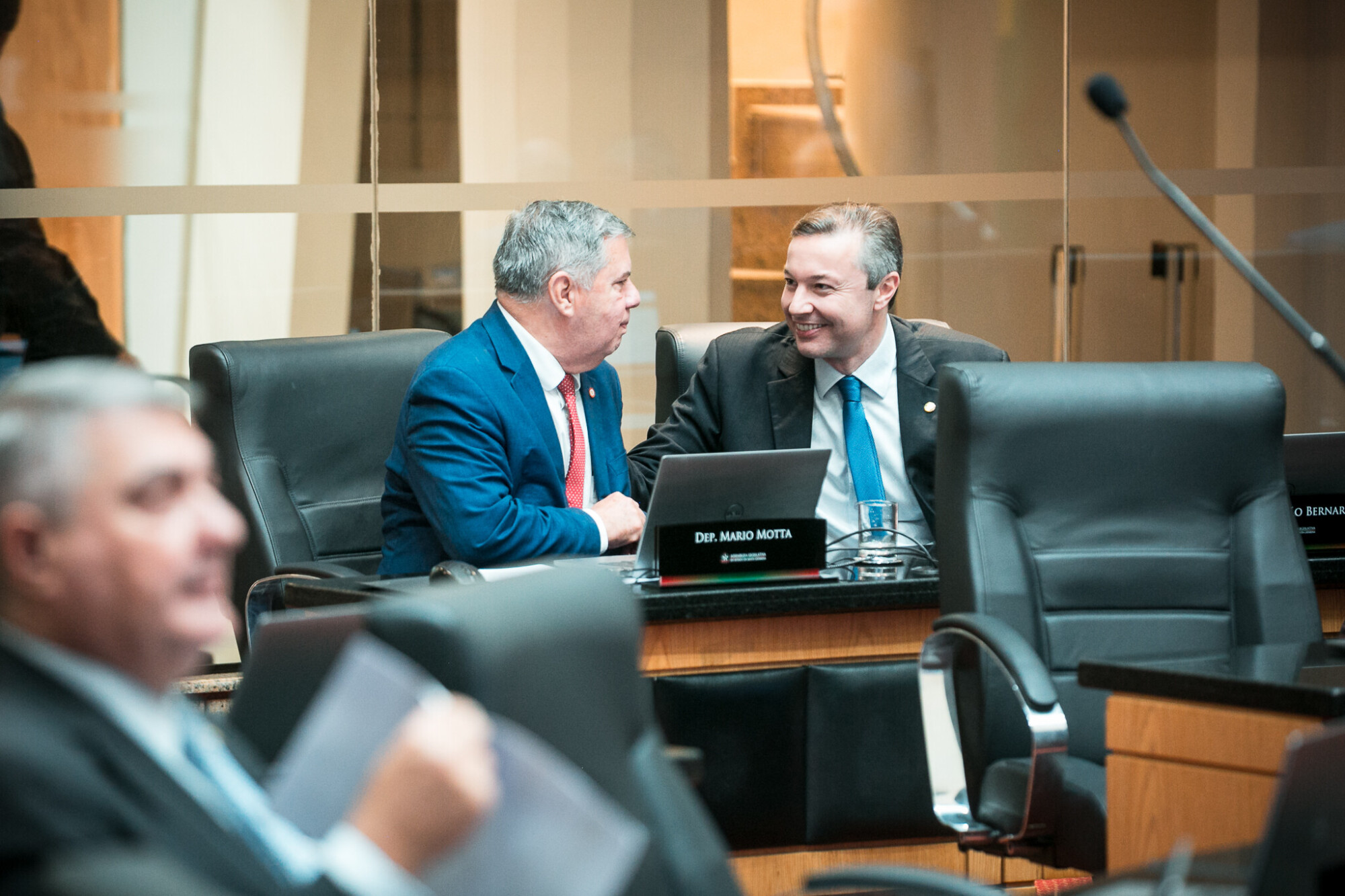 - Deputado Mário Motta (PSD)
- Deputado Napoleão Bernardes (PSD)