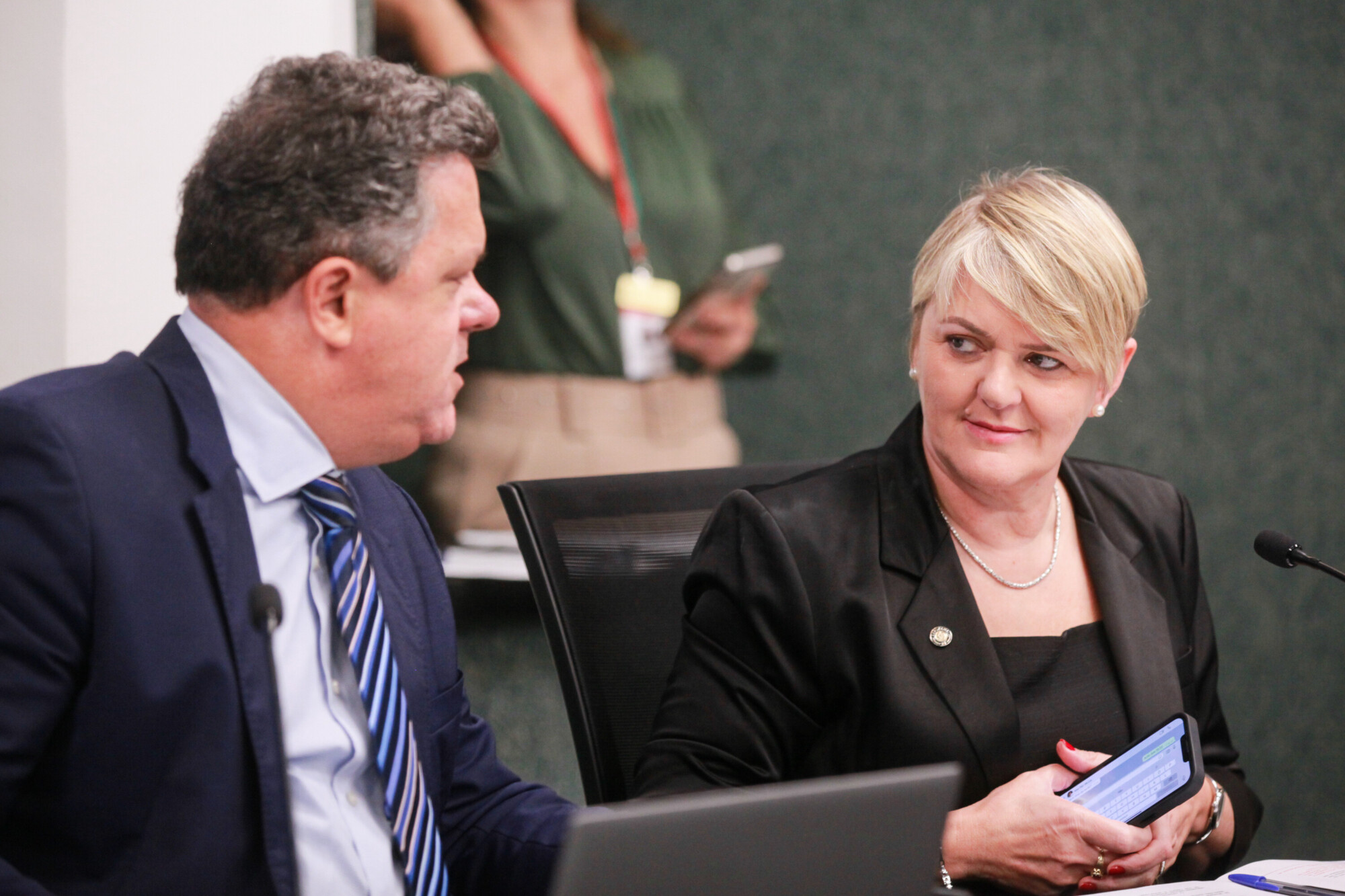 - Deputado Ivan Naatz (PL) 	
- Deputada Luciane Carminatti (PT)