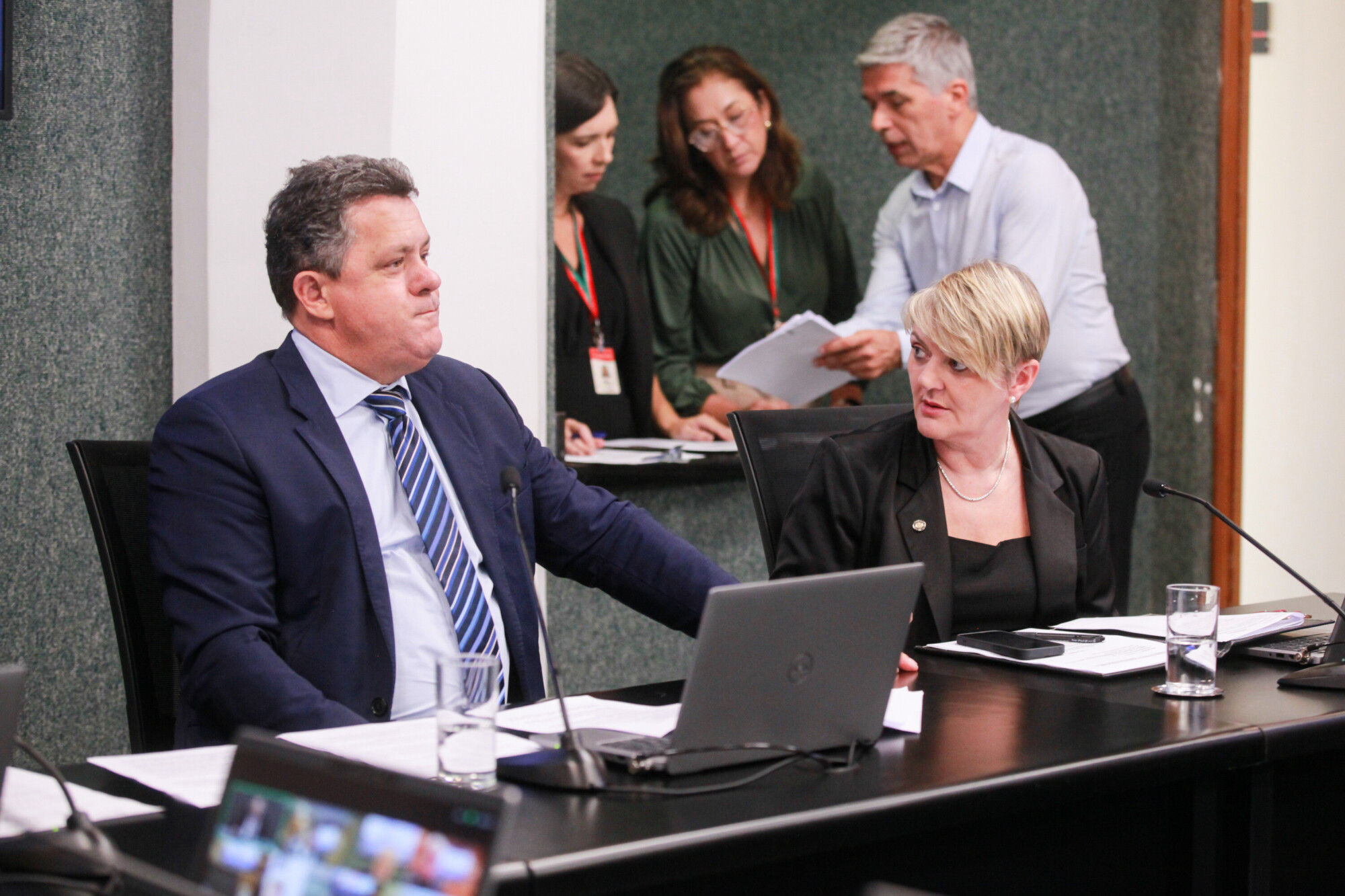 - Deputado Ivan Naatz (PL) 	
- Deputada Luciane Carminatti (PT)