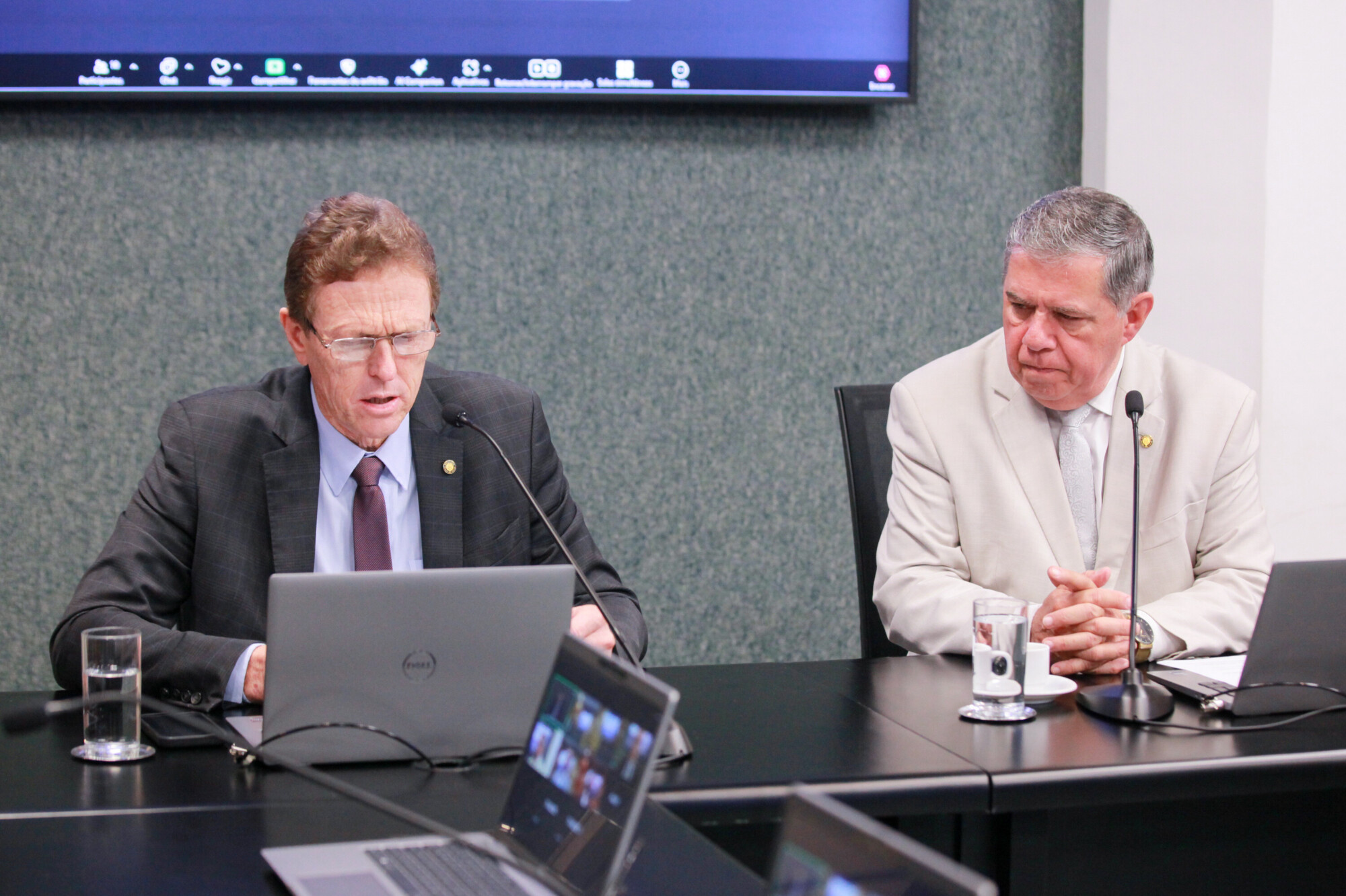 - Deputado Volnei Weber (MDB)
 - Deputado Mário Motta (PSD)