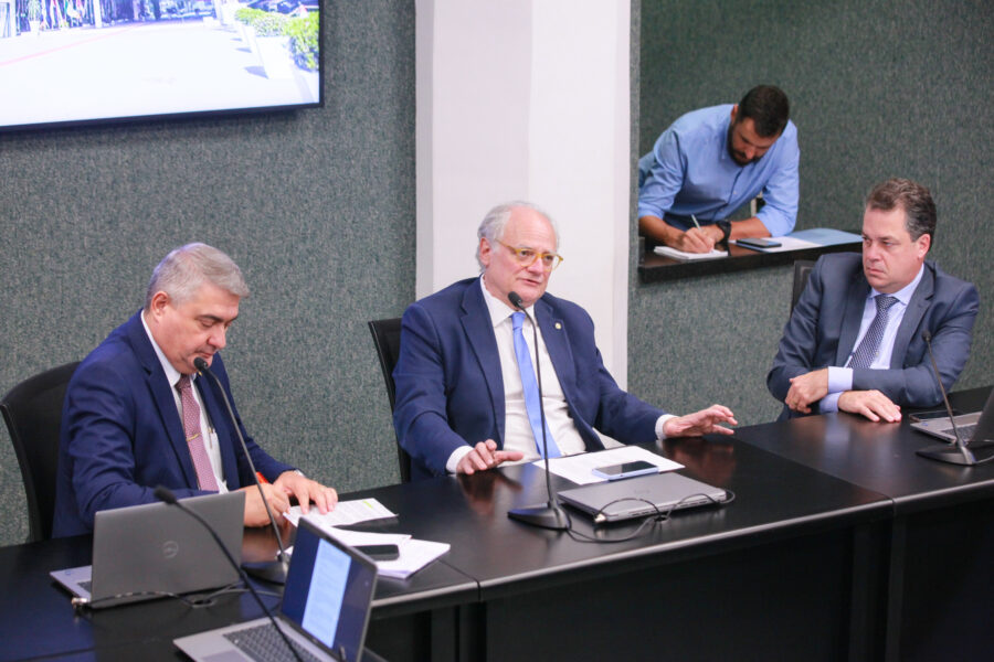 Deputados da frente Brasil-Itália na Alesc se reuniram na tarde desta terça (1º)