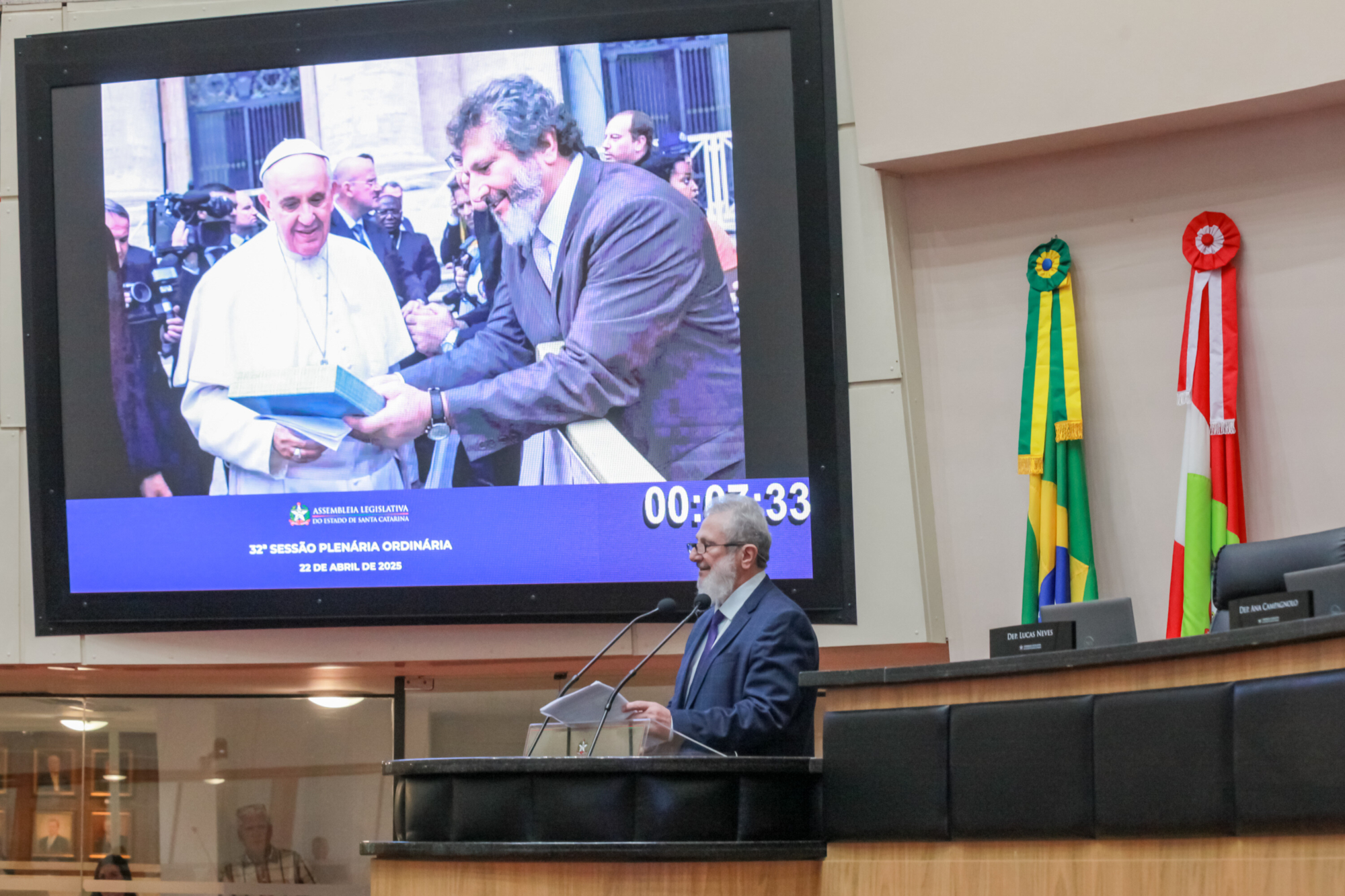 - Deputado Padre Pedro Baldissera (PT)