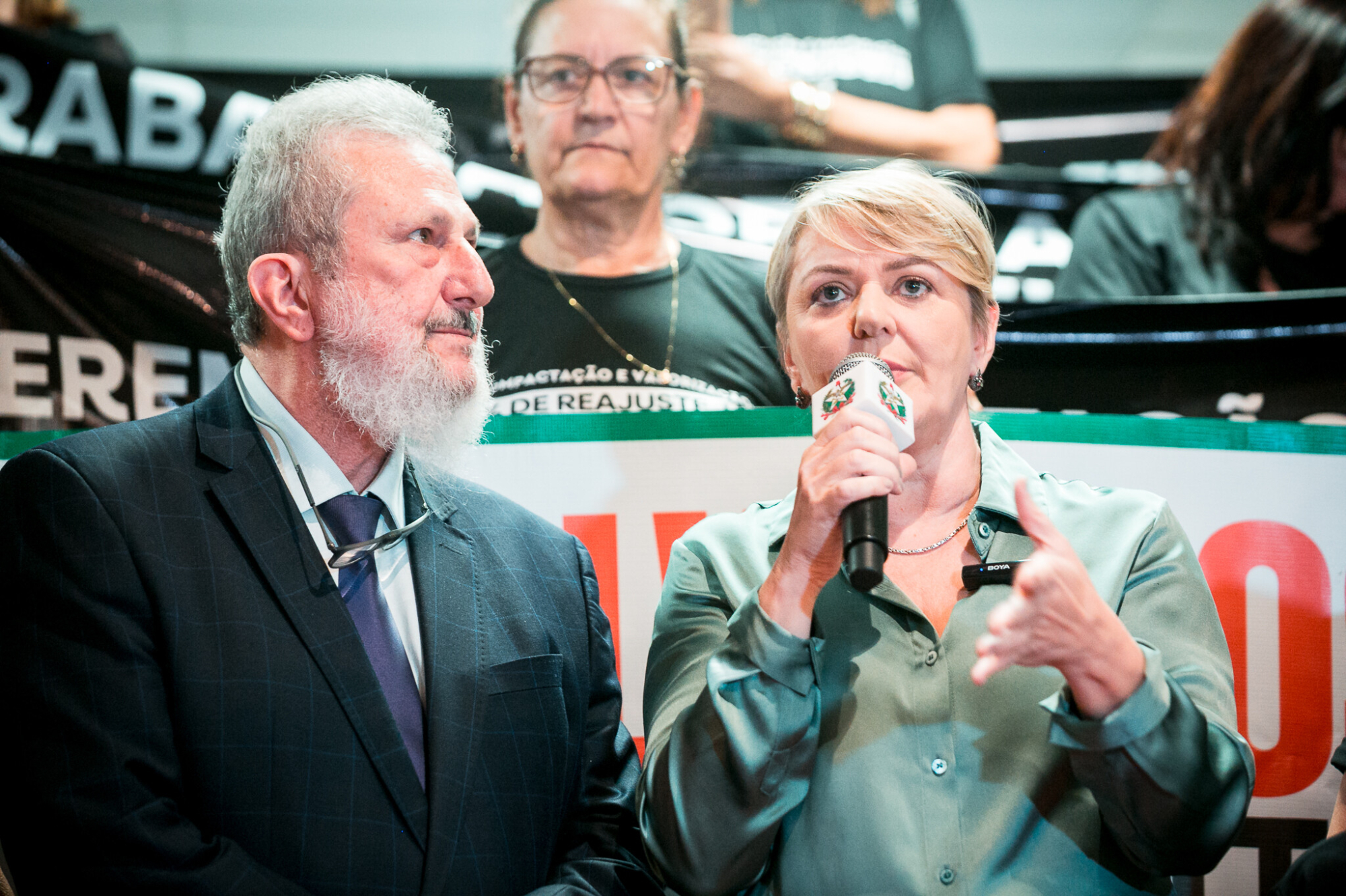 - Deputado Padre Pedro Baldisera (PT)
- Deputada Luciane Carminatti (PT)