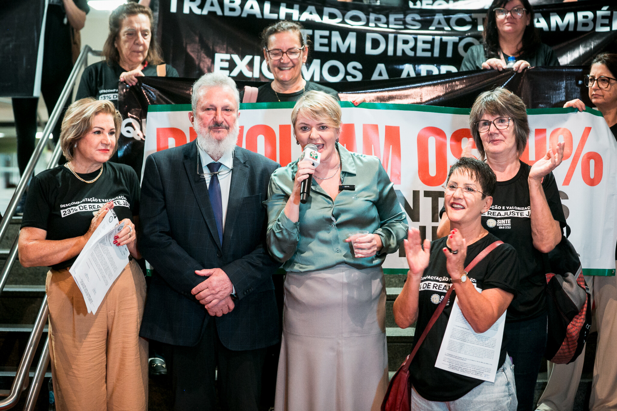 - Deputado Padre Pedro Baldisera (PT)
- Deputada Luciane Carminatti (PT)