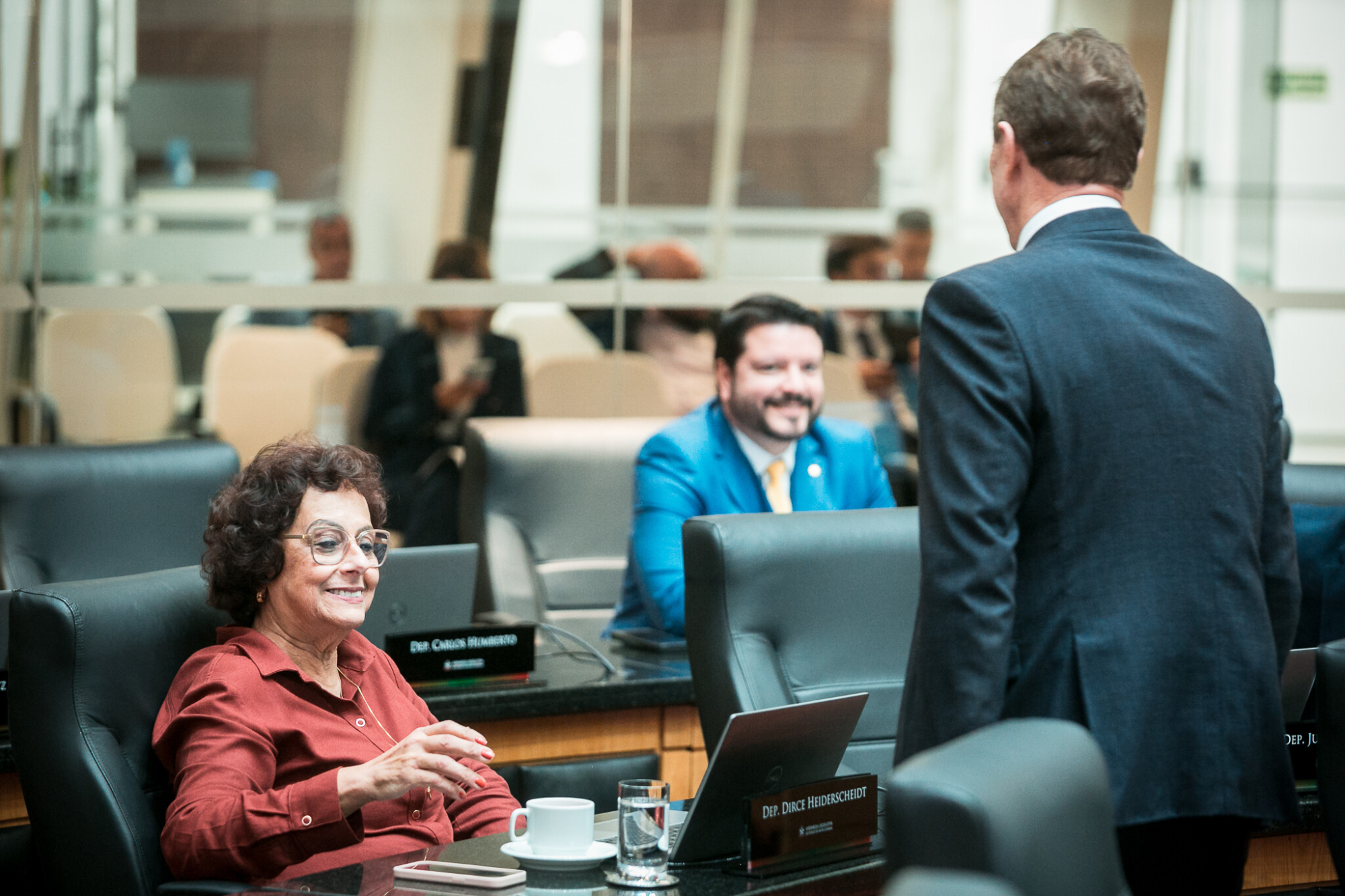 - Deputada Dirce Heiderscheidt (MDB)