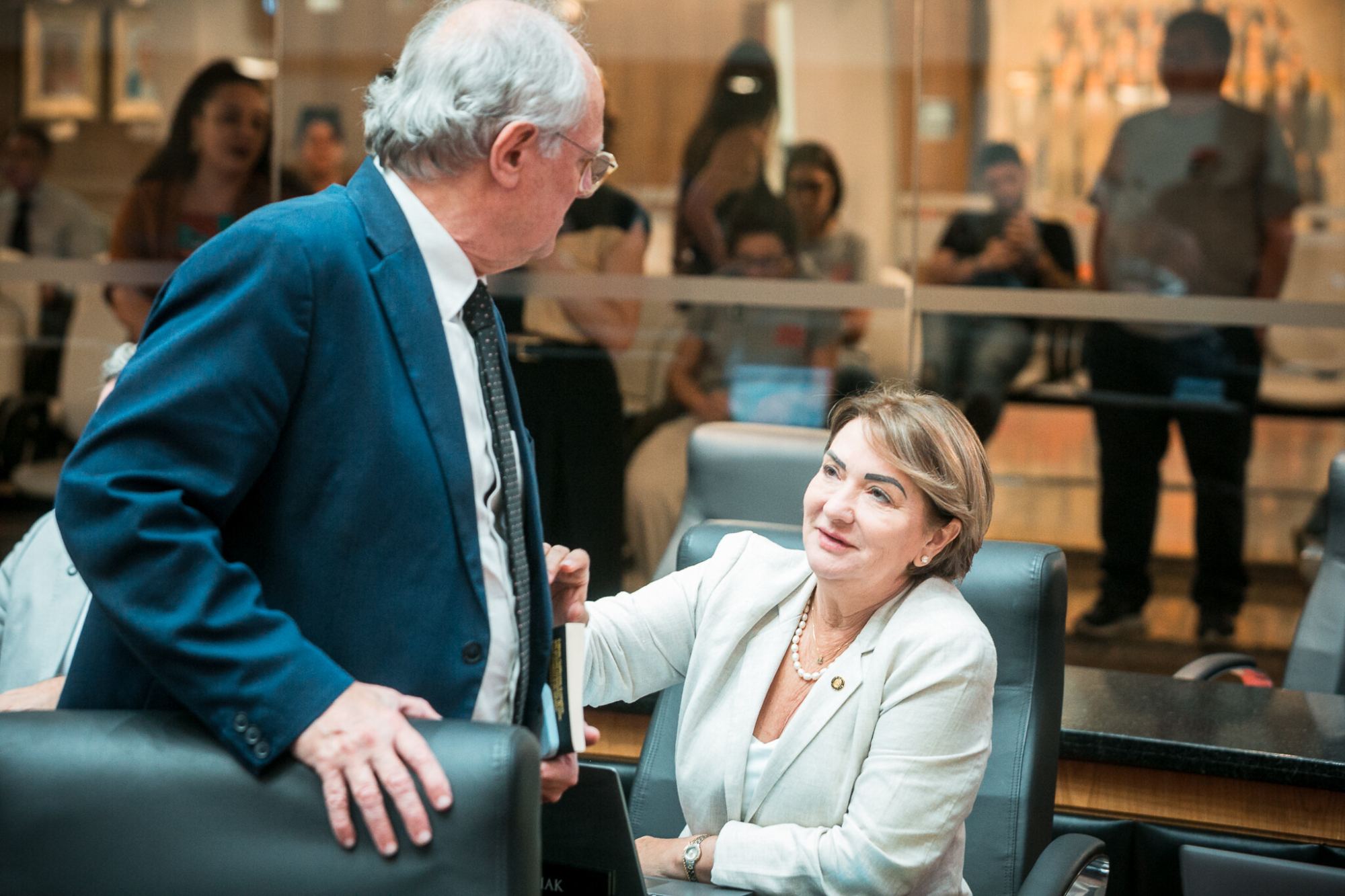 - Deputado Dr. Vicente Caropreso (PSDB) -Deputada Janice Krasniak(Podemos)