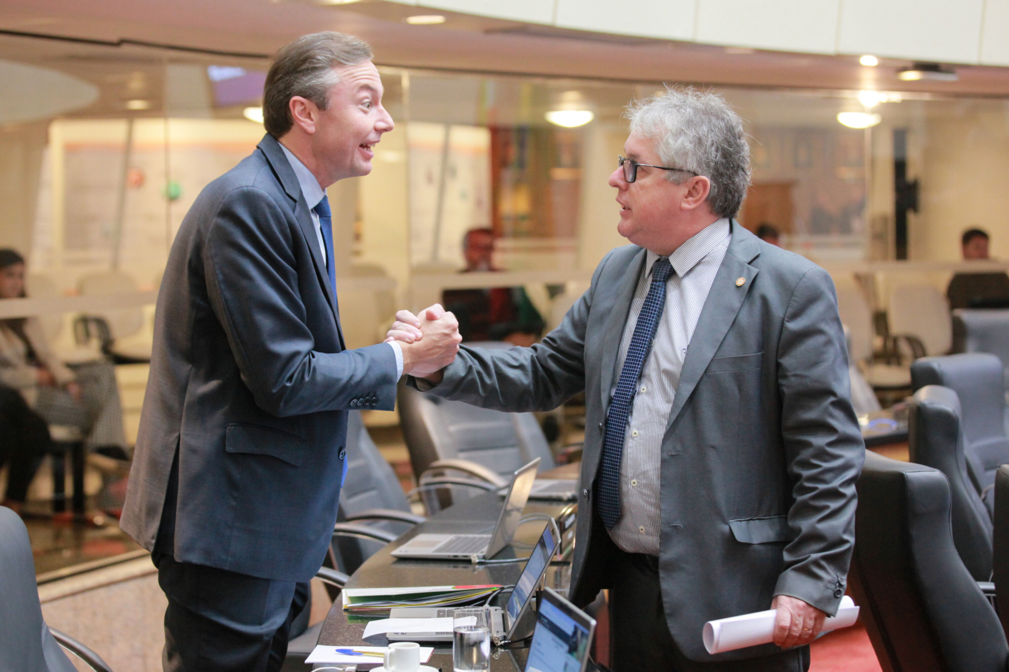 - Deputado Napoleão Bernardes (PSD) 	
 - Deputado Tiago Zilli (MDB)
