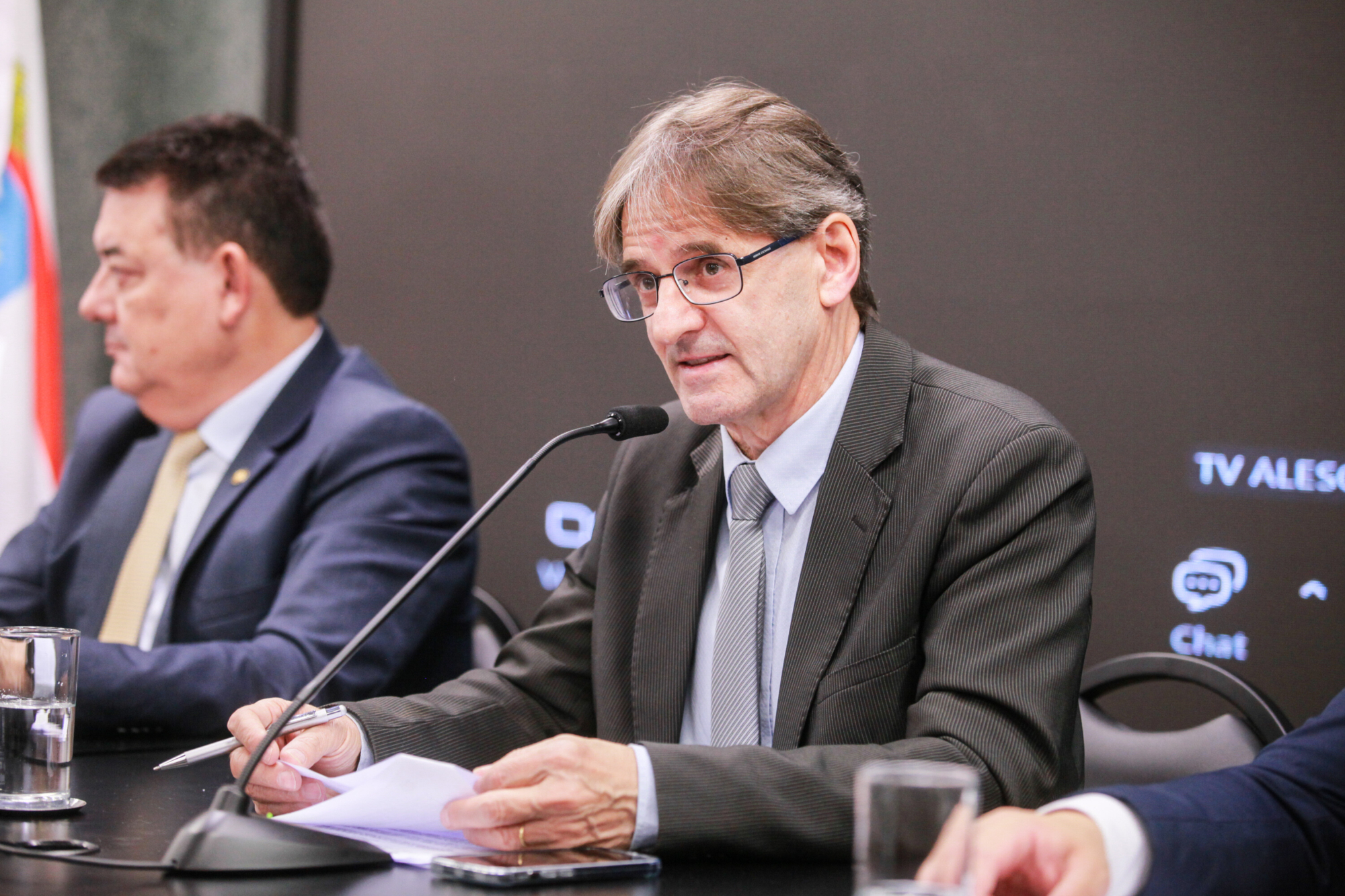 - Deputado Mauricio Peixer (PL)	- Deputado Neodi Saretta (PT)