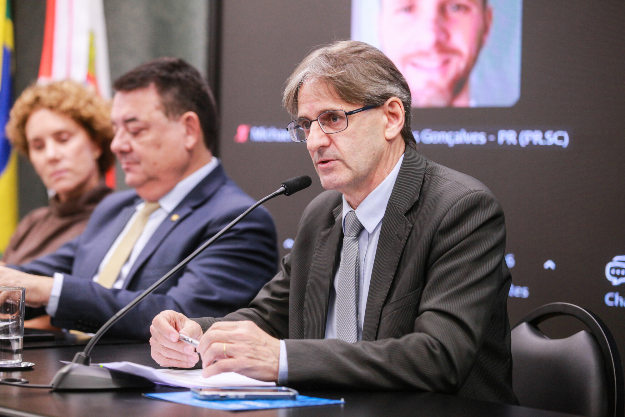 - Deputado Mauricio Peixer (PL)	
 - Deputado Neodi Saretta (PT)