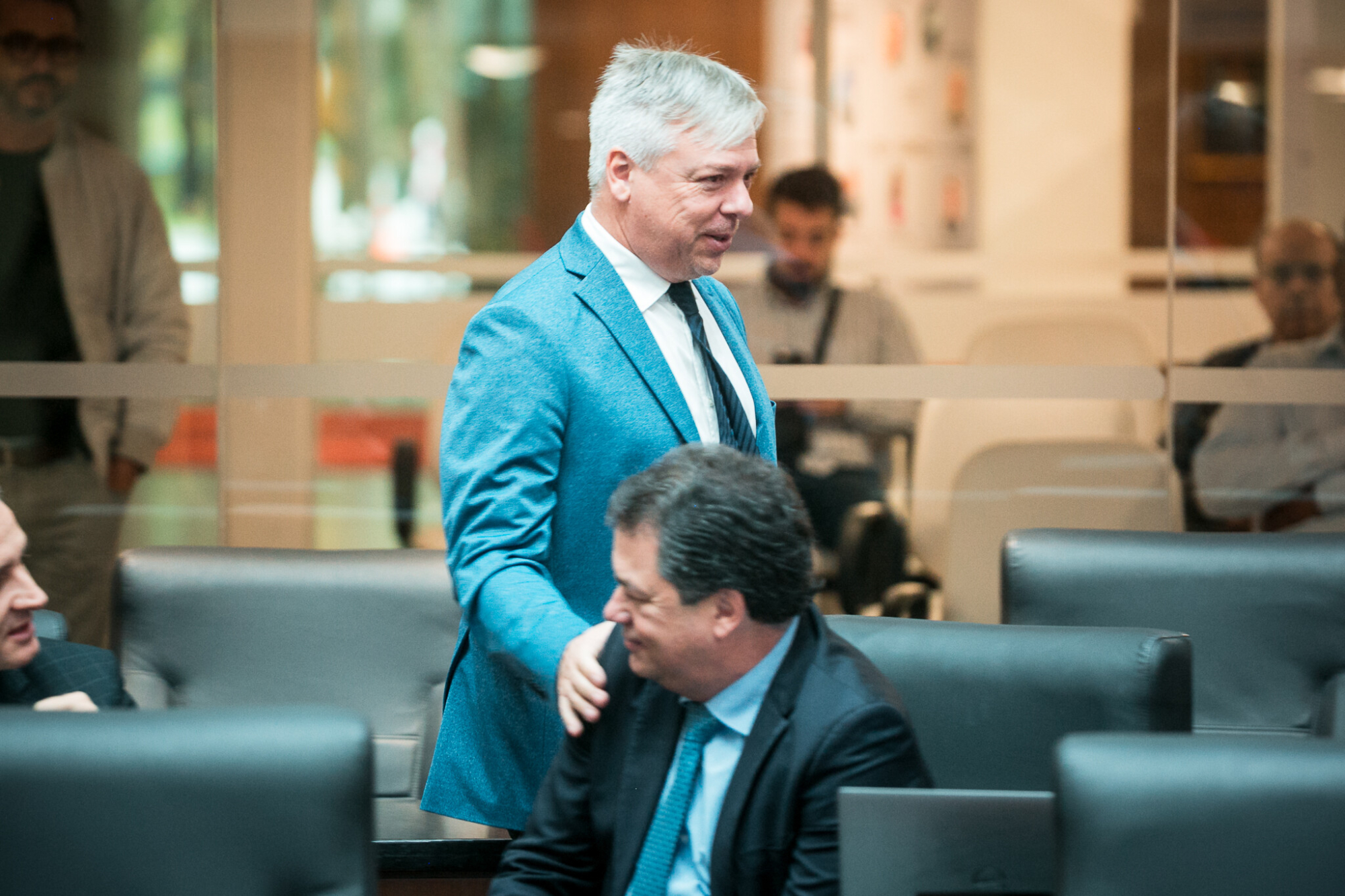 - Deputado Fabiano da Luz (PT) 	
 - Deputado Rodrigo Minotto (PDT)