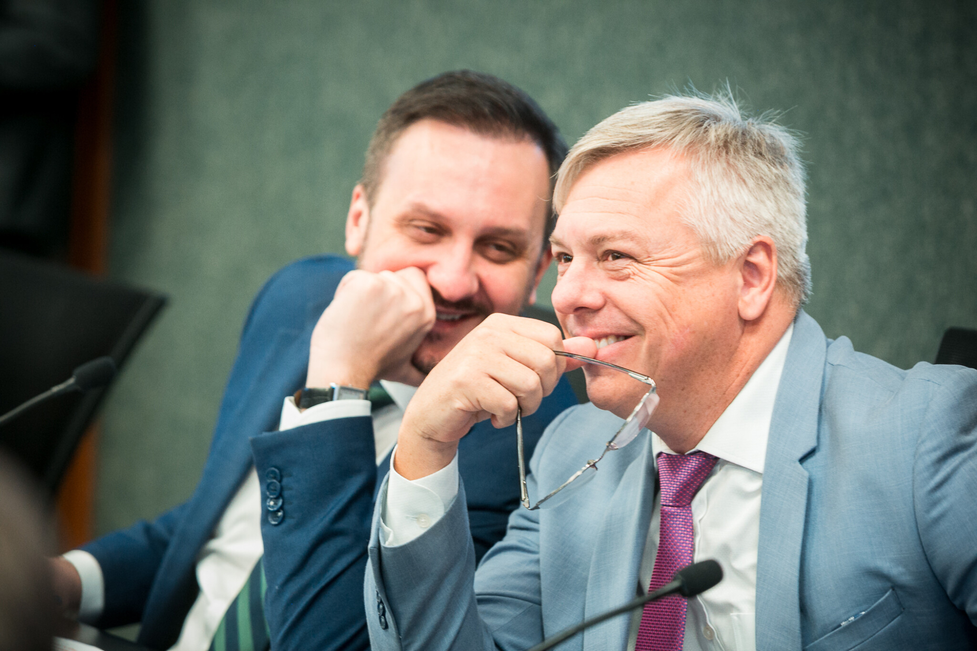 - Deputado Pepê Collaço (PP)
 - Deputado Fabiano da Luz (PT)