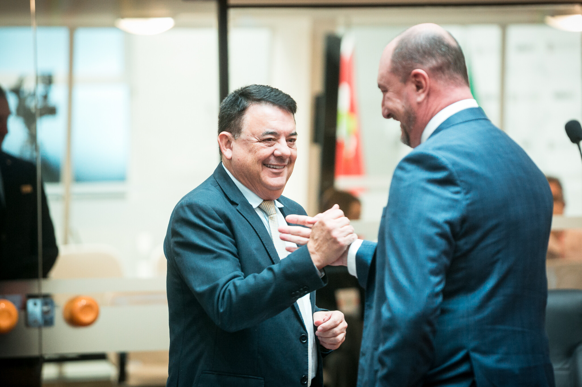 - Deputado Mauricio Peixer (PL)	
 - Deputado Mauro de Nadal (MDB)