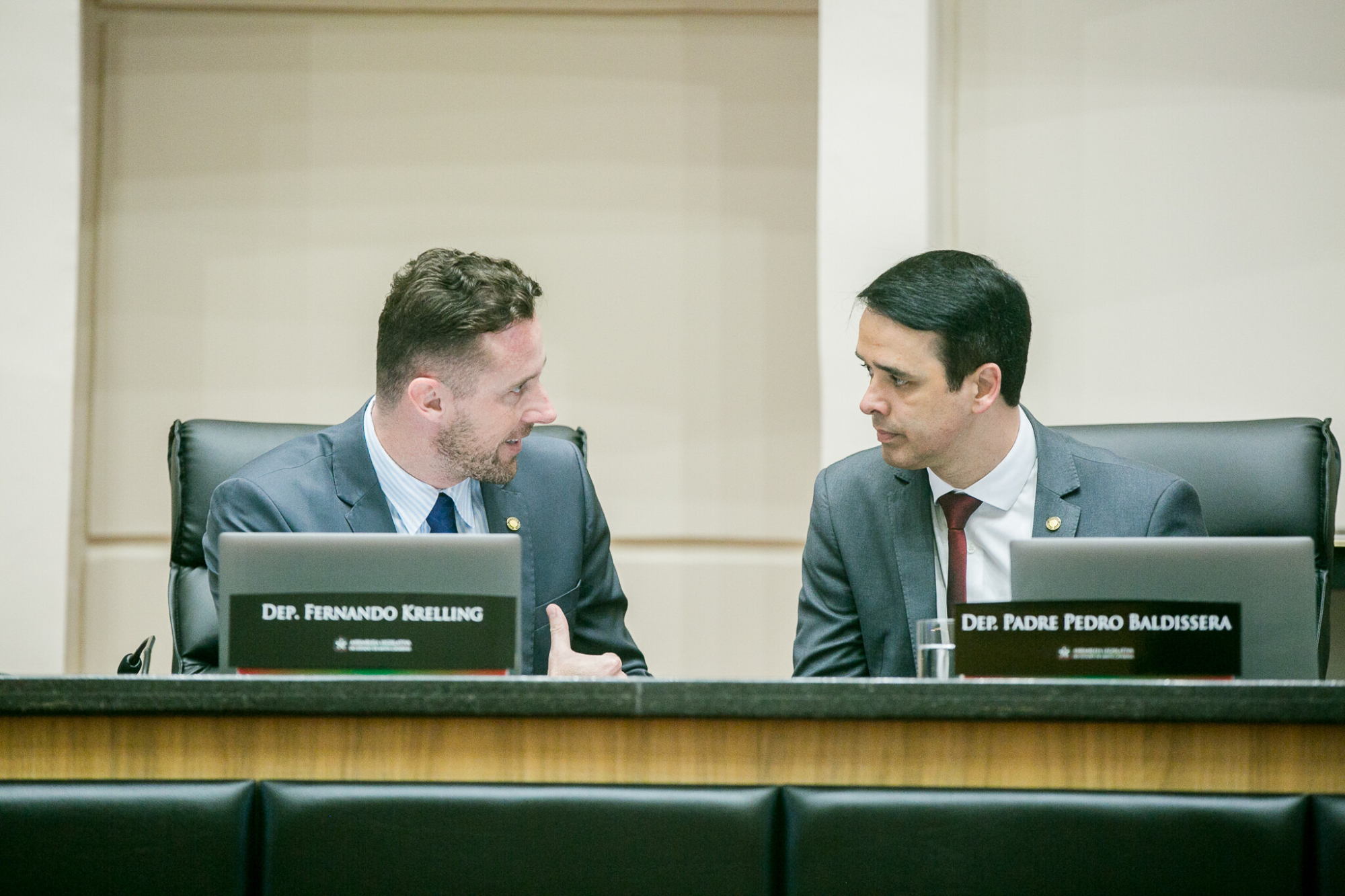 - Deputado Fernando Krelling (MDB)
 - Deputado Marcos da Rosa (União)