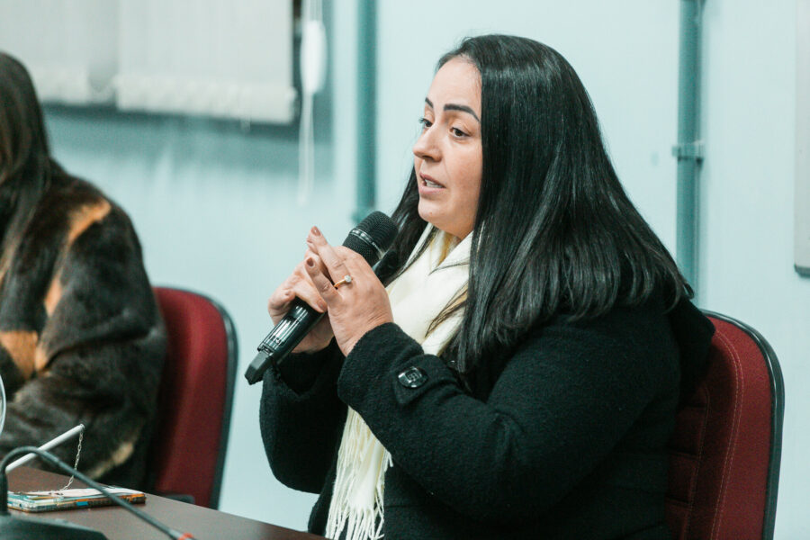 Rosemeri Aparecida de Quadros, presidente da Associação Patas Protegidas, do município de Urubici.