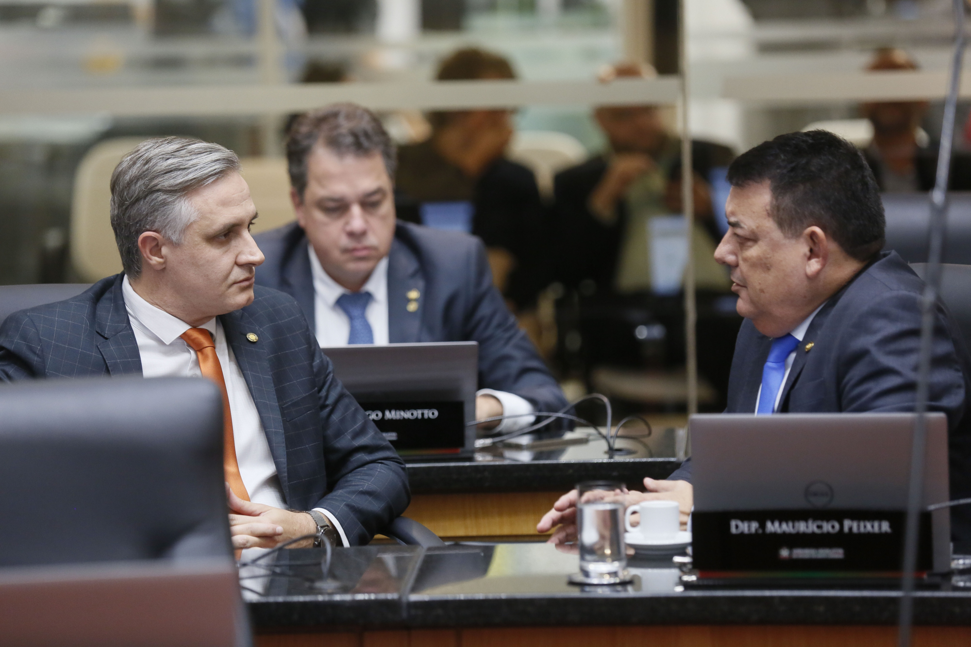 - Deputado Matheus Cadorin (NOVO) 	
 - Deputado Rodrigo Minotto (PDT) 	
 - Deputado Mauricio Peixer (PL)