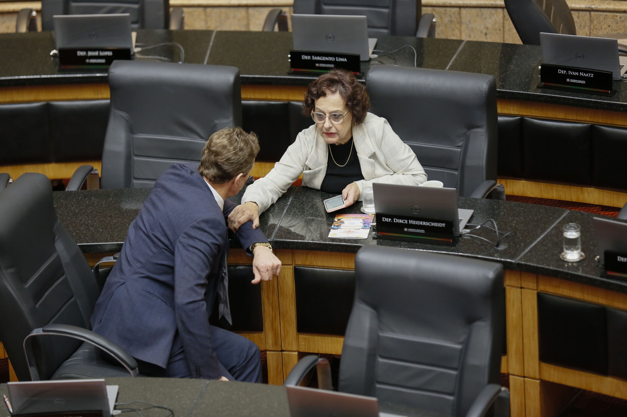 - Deputada Dirce Heiderscheidt (MDB)