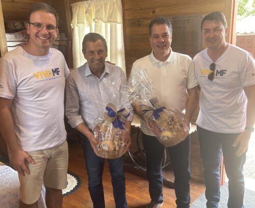 Julio Garcia e Rodrigo Minotto prestigiam a Maggiofest em Morro da Fumaça