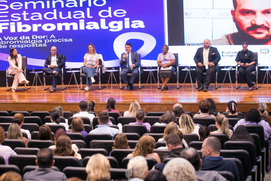 Deputado Maurício Peixer na abertura do seminário