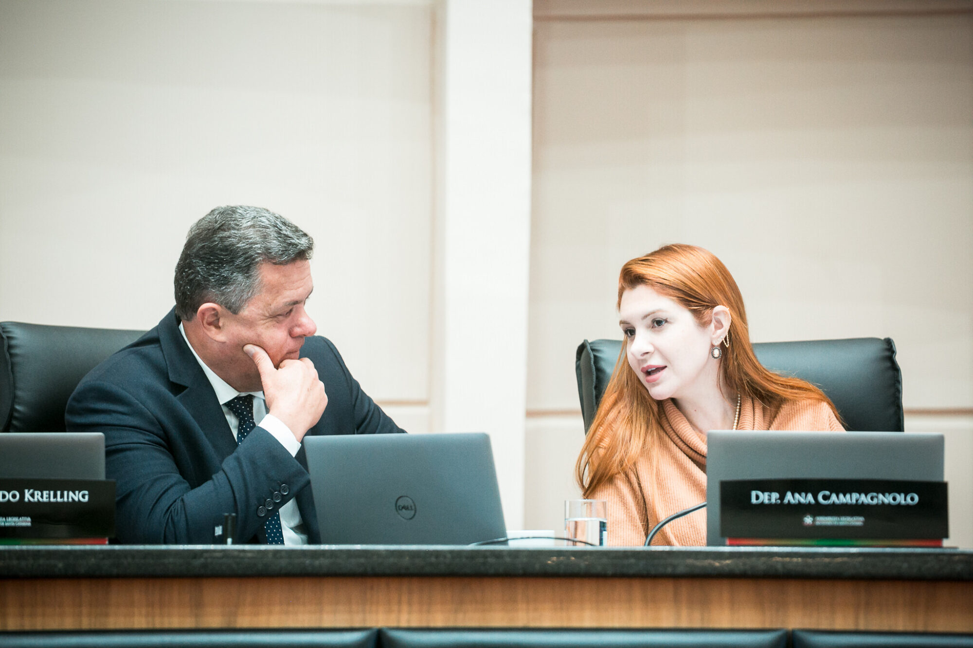 - Deputado Ivan Natz (PL)
- Deputada Ana Campagnolo (PL)