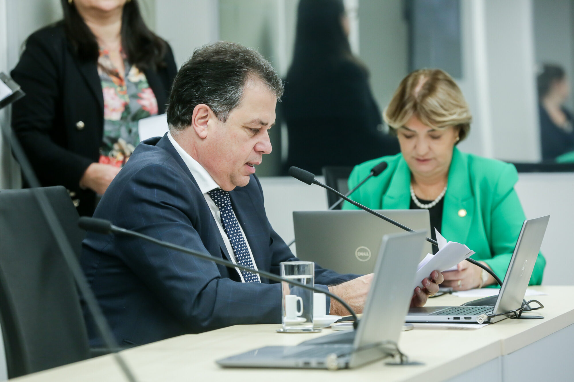 - Deputado Rodrigo Minotto (PDT) 	
-Deputada Janice Krasniak(Podemos)