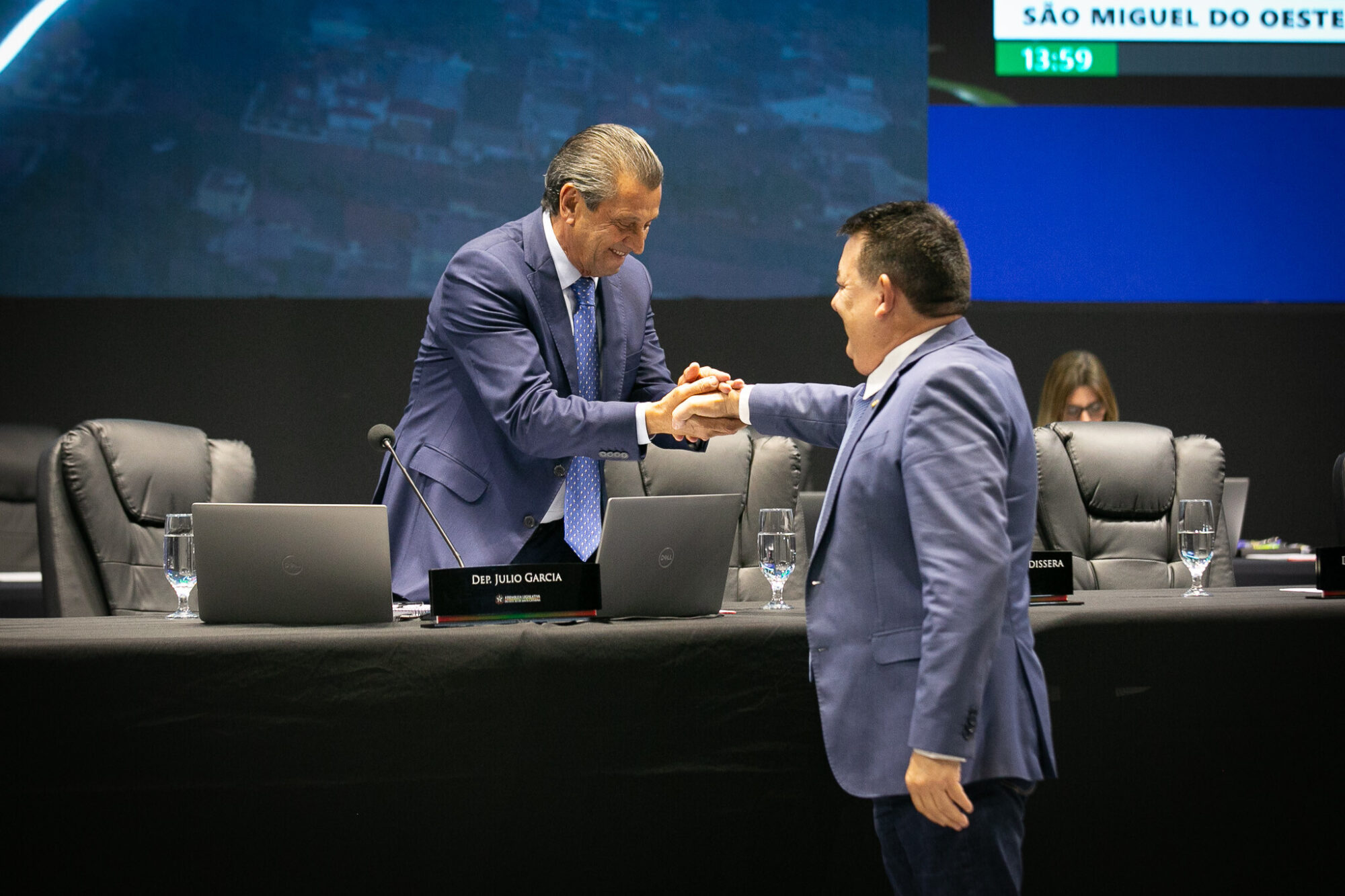 - Deputado Julio Garcia (PSD) 	
 - Deputado Mauricio Peixer (PL)