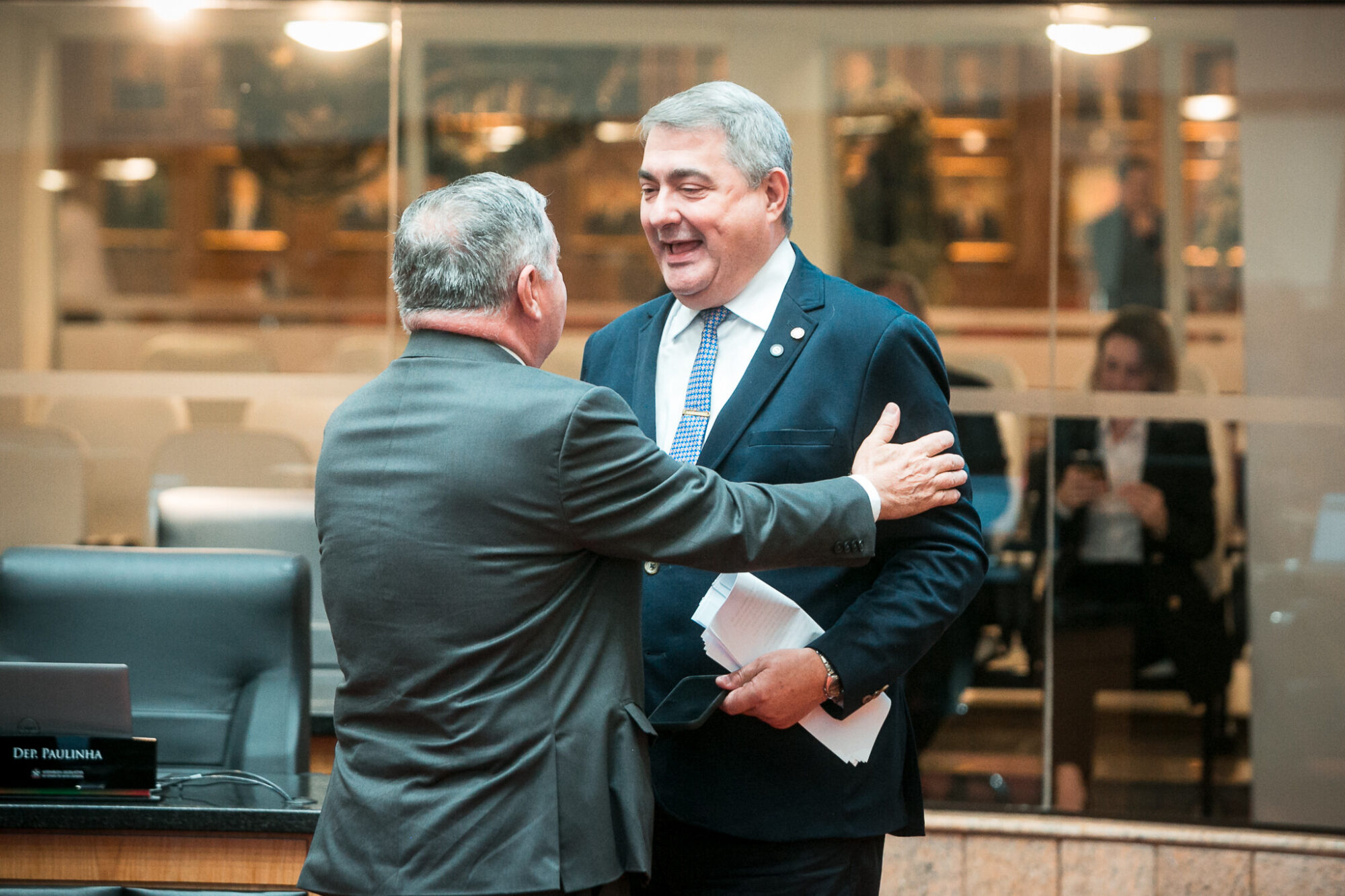 - Deputado Mário Motta (PSD)
- Deputado Antídio Lunelli (MDB)