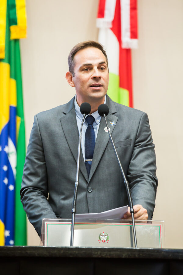 Célio Antônio Bernardi Júnior, presidente da Acif.