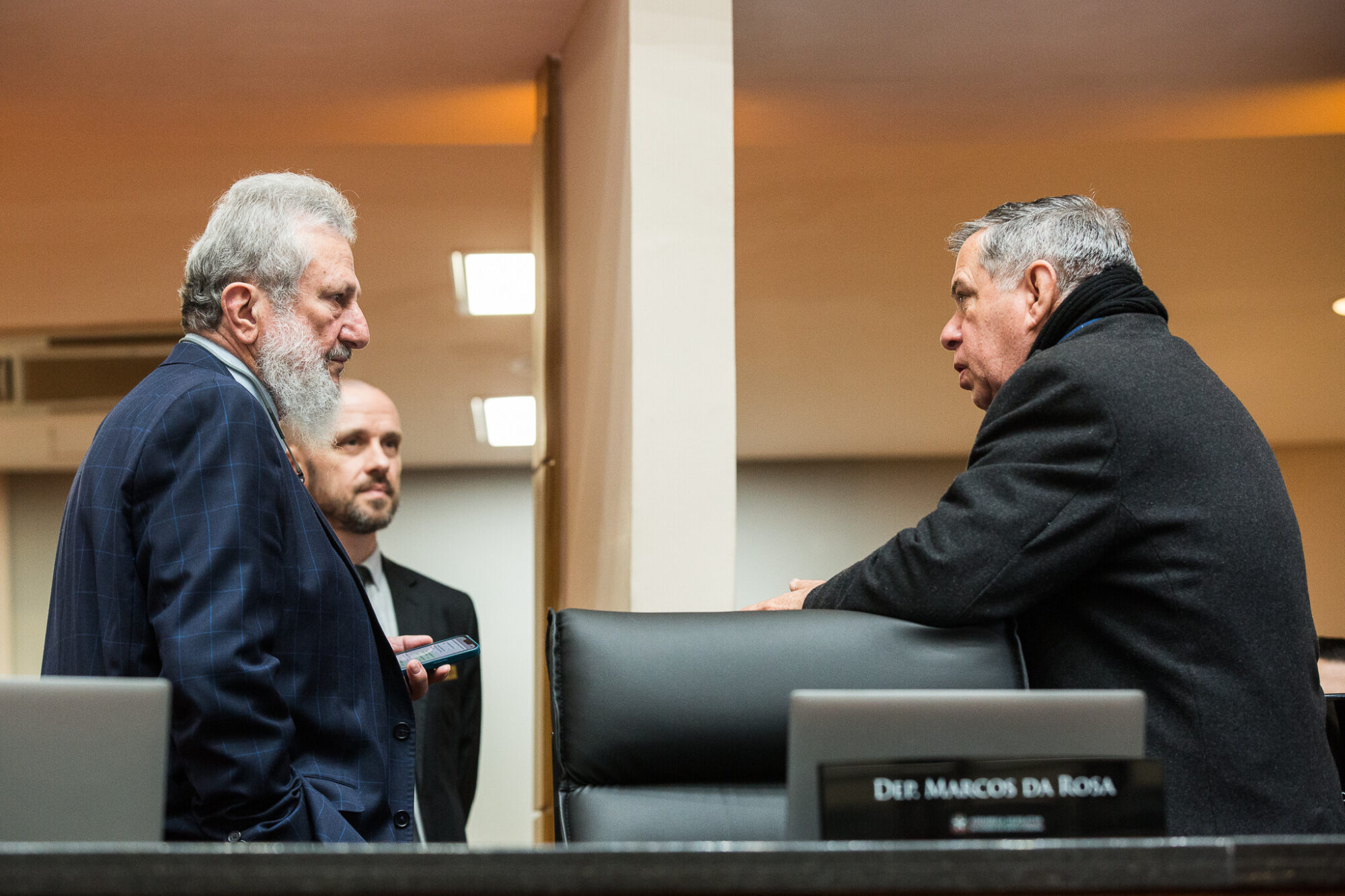 - Deputado Padre Pedro Baldissera (PT) 	
 - Deputado Mário Motta (PSD)