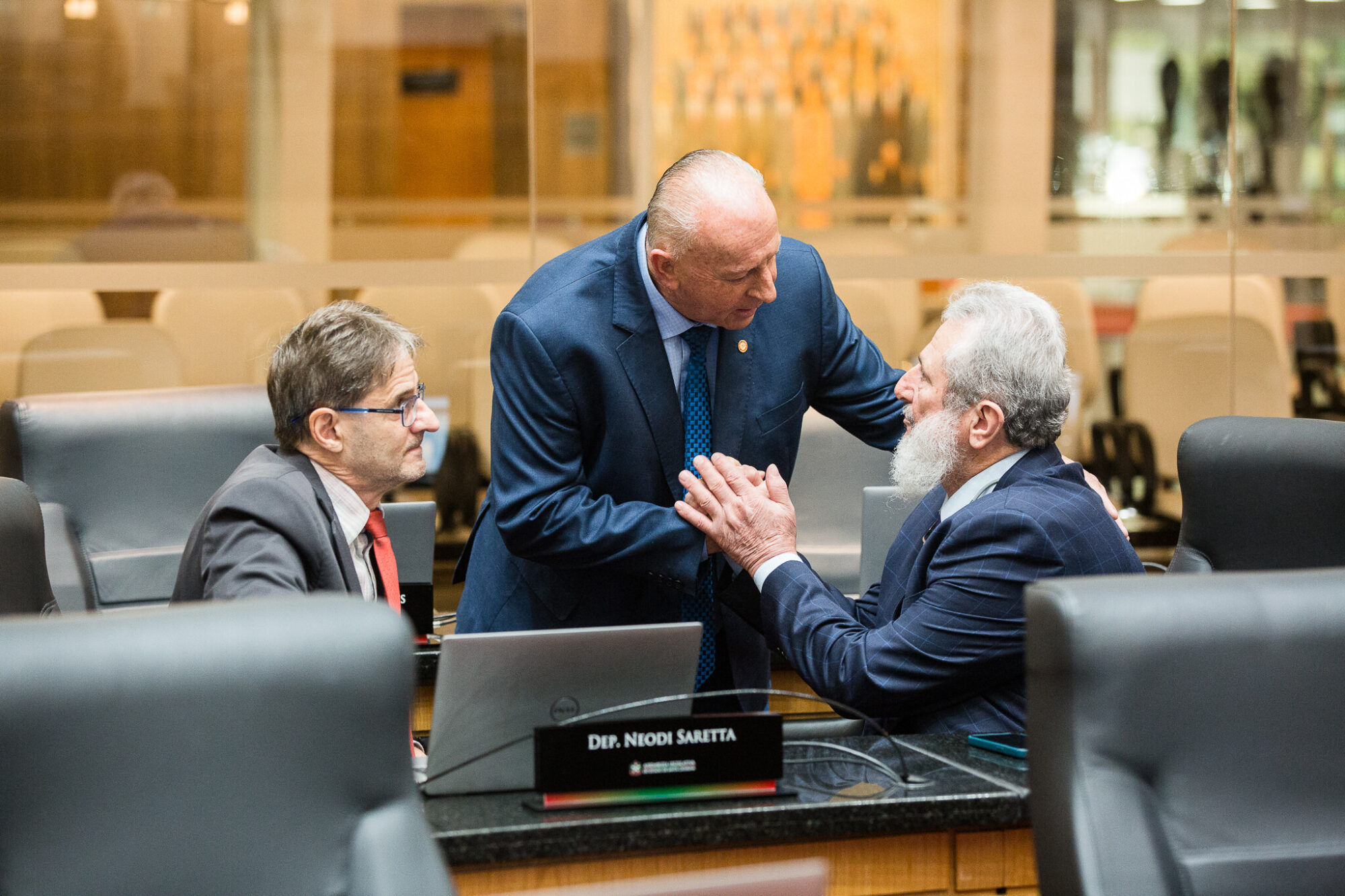 - Deputado Neodi Saretta (PT) 	
 - Deputado Oscar Gutz (PL)
 - Deputado Padre Pedro Baldissera (PT)