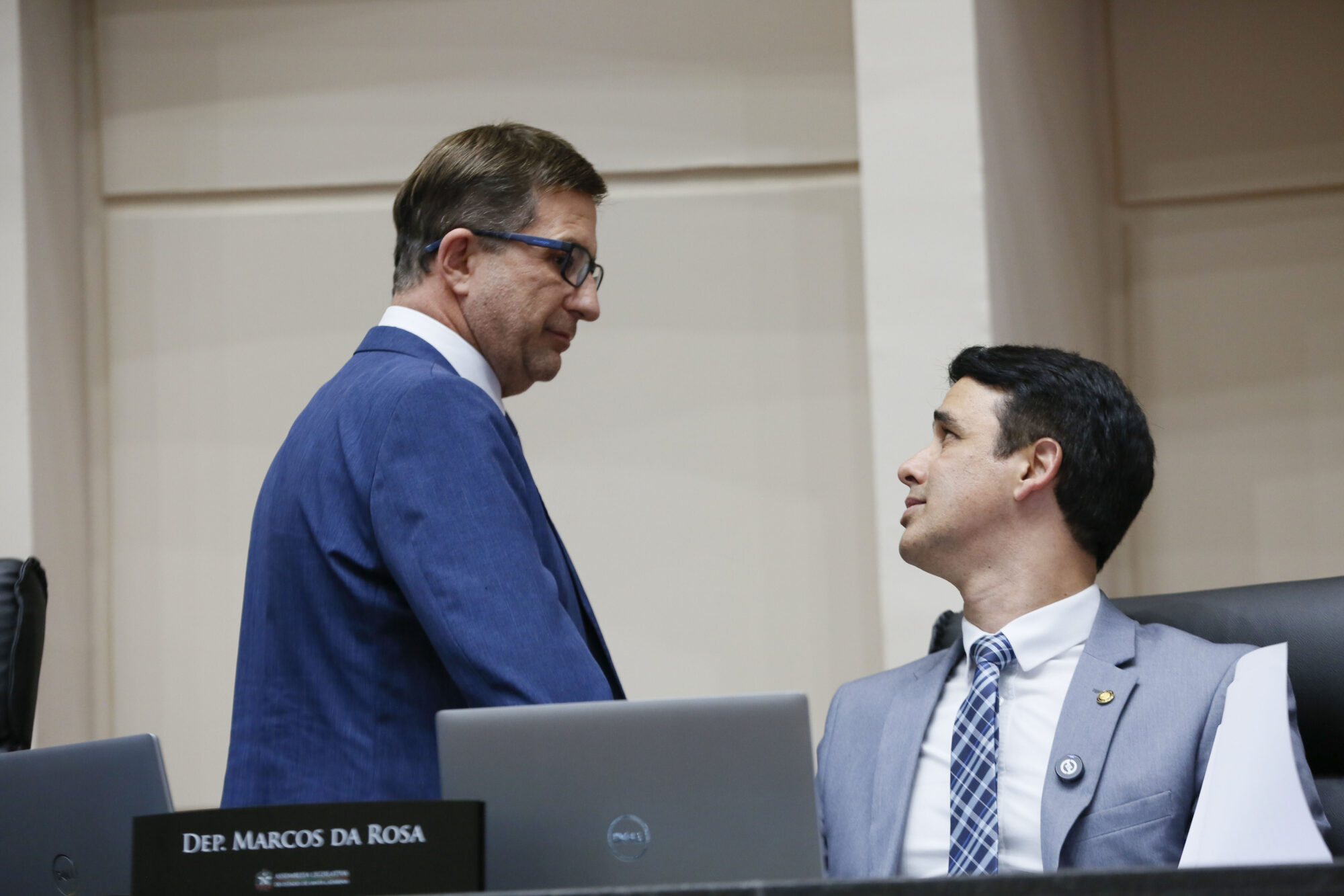 - Deputado Junior Cardoso (PRD)
 - Deputado Marcos da Rosa (União)