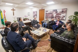 Padre Pedro defende que o fórum dos representantes dos órgãos federais em SC se reúna mensalmente para troca de ideias e encaminhamento de projetos