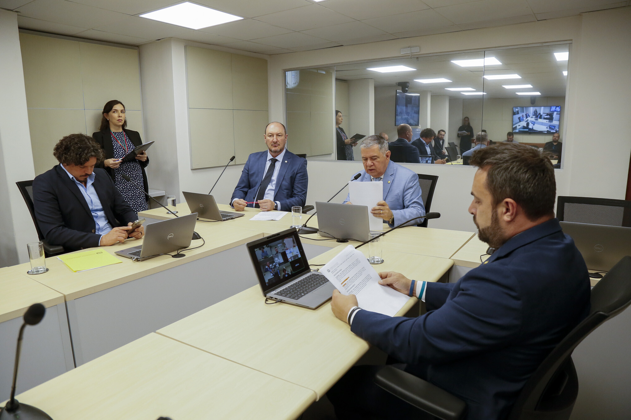 - Deputado Marquito (PSOL) - Deputado Mário Motta (PSD)

 - Deputado Mauro de Nadal (MDB)