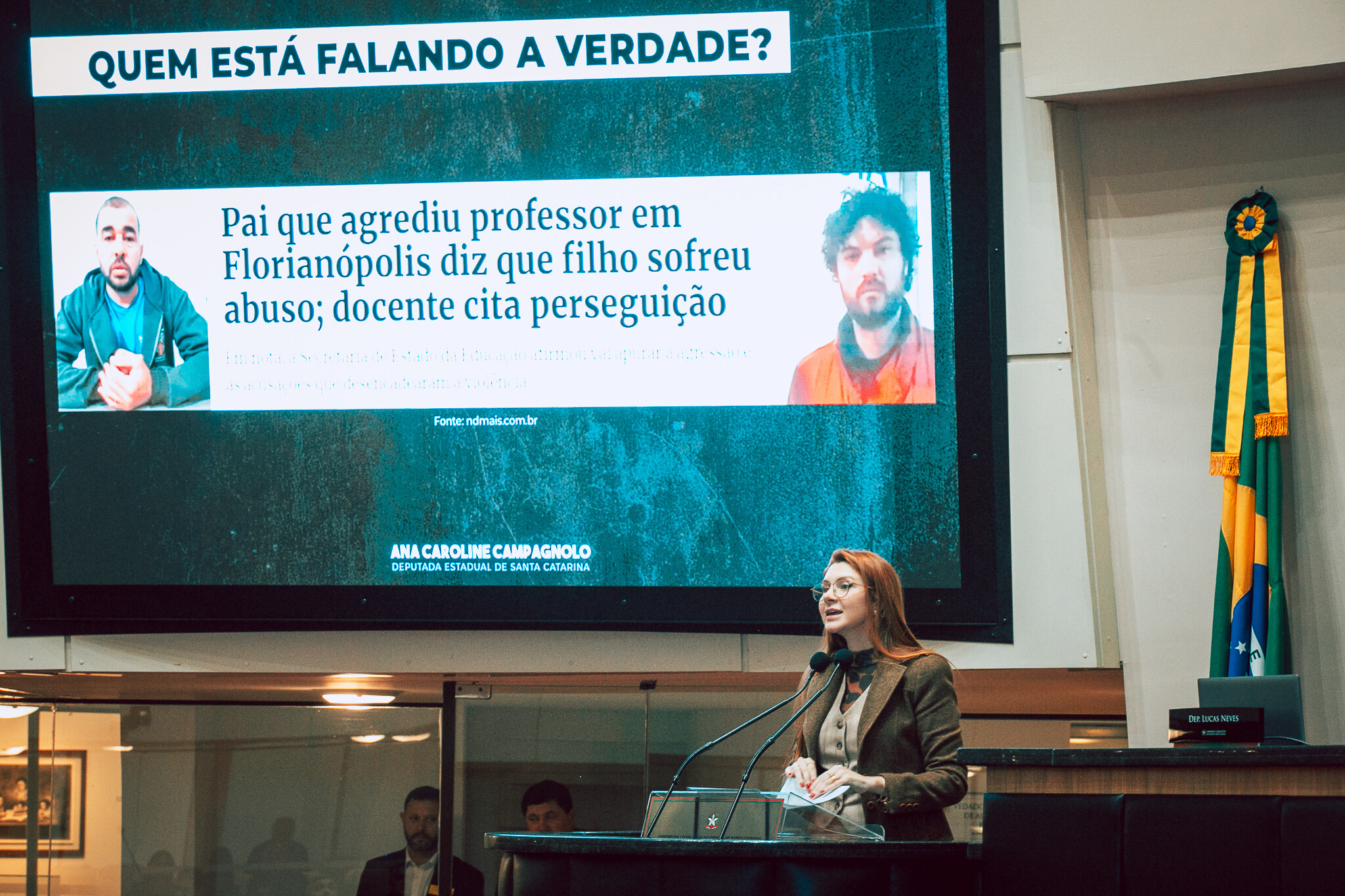 - Deputada Ana Caroline Campagnolo (PL)