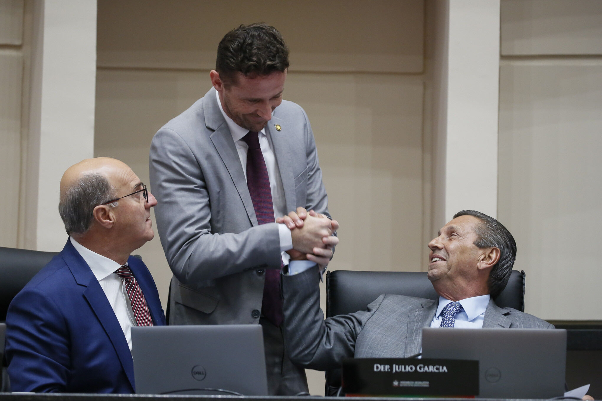 - Deputado José Milton Scheffer (PP) - Deputado Fernando Krelling (MDB) 	

 - Deputado Julio Garcia (PSD)