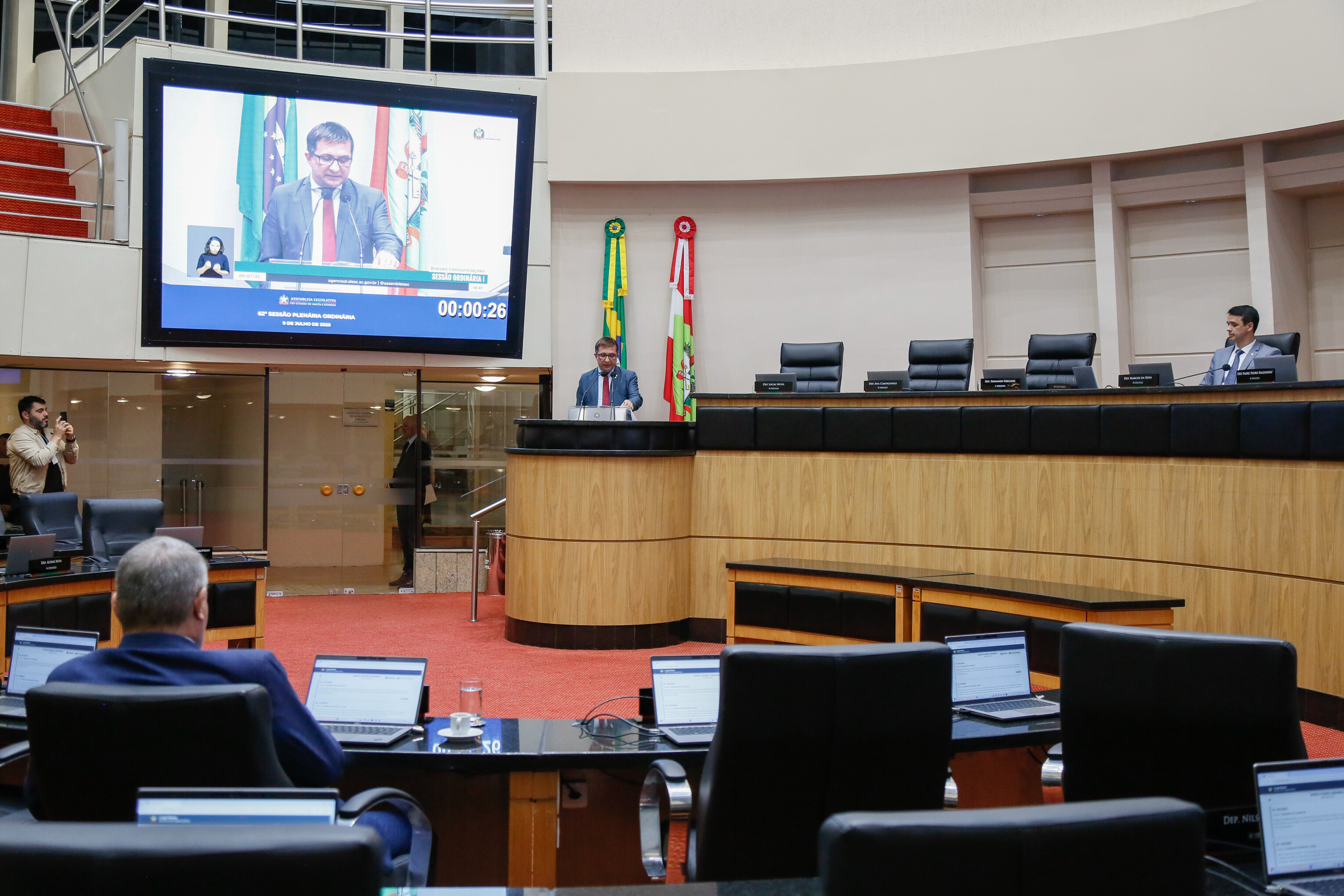 - Deputado Junior Cardoso (PRD)
 - Deputado Marcos da Rosa (União)