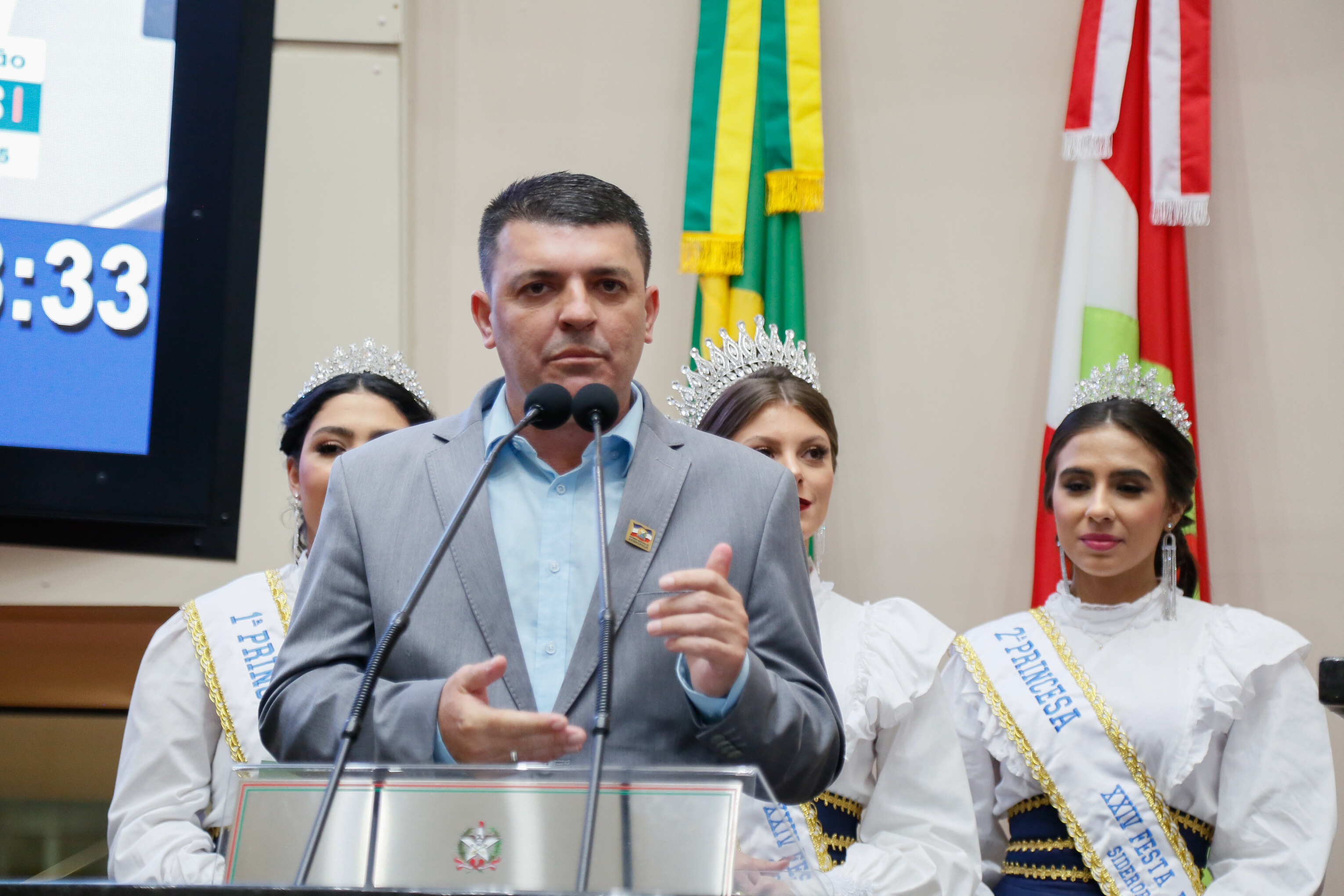 - Franqui Salvaro - Prefeito de Siderópolis