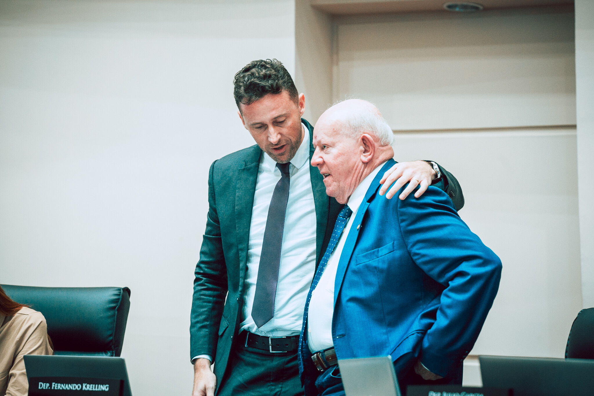 - Deputado Fernando Krelling (MDB)  - Deputado Marcos Vieira (PSDB)
