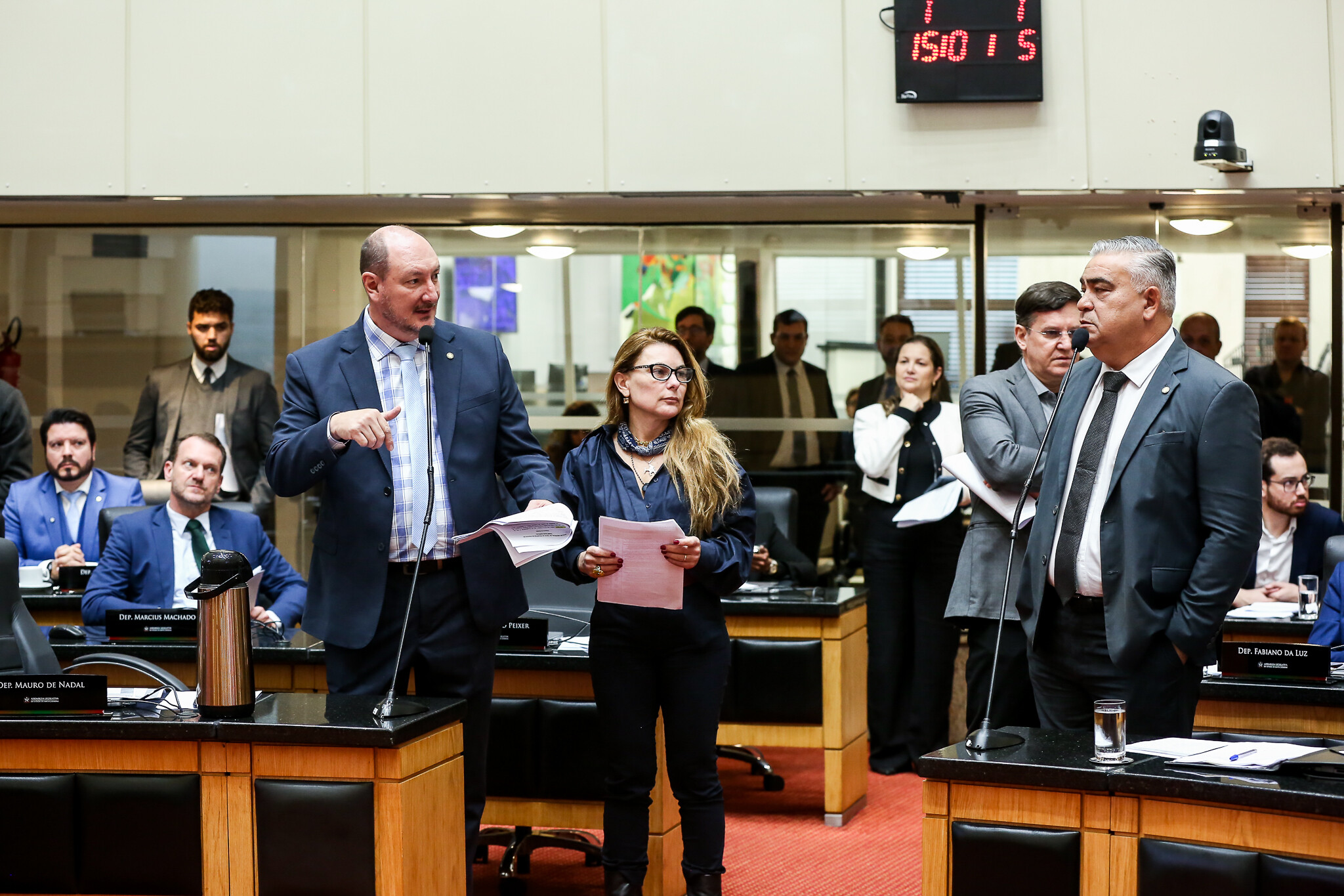 - Deputado Mauro de Nadal (MDB)
- Deputado Sargento Lima (PL)