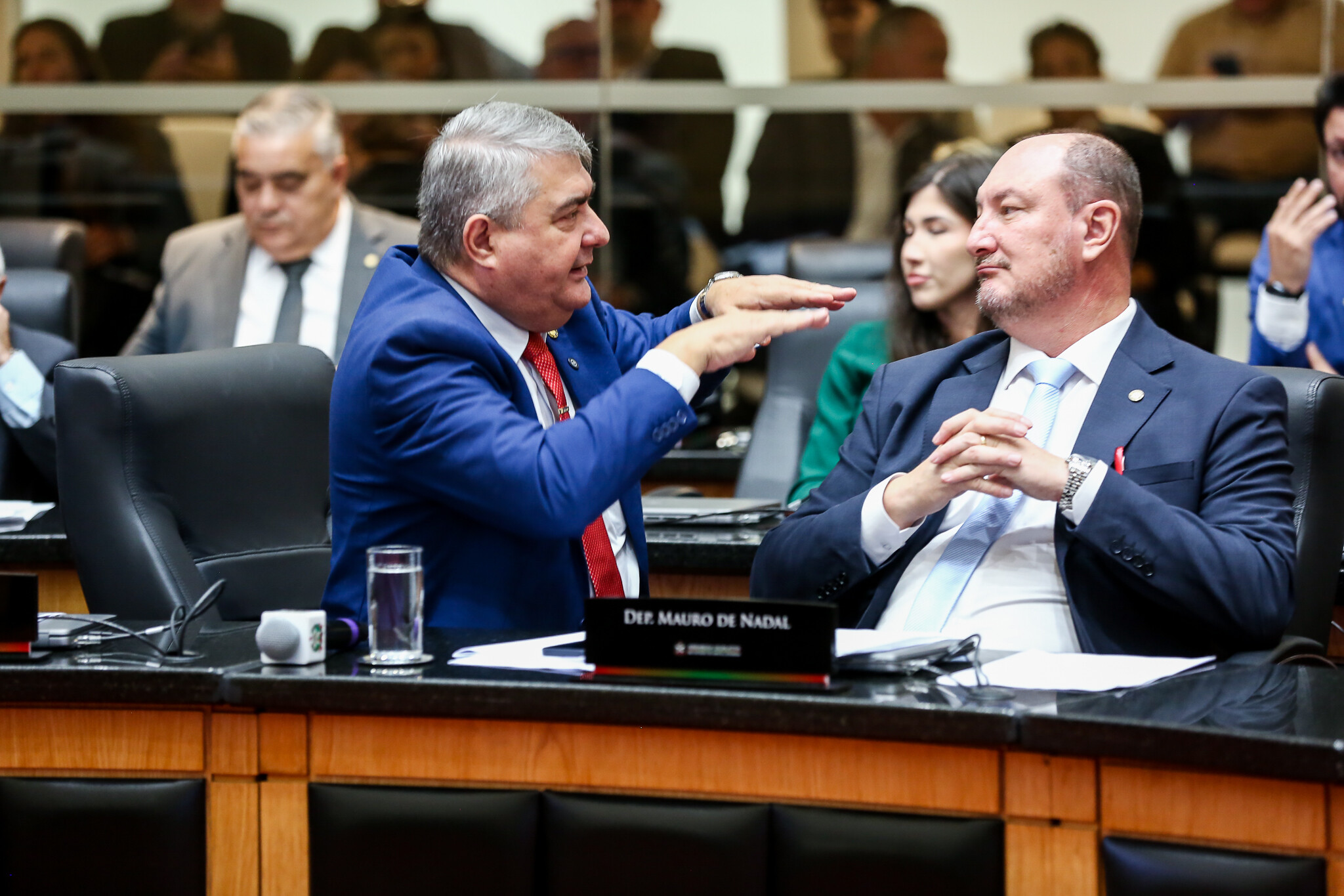 - Deputado Antídio Lunelli (MDB) 	
 - Deputado Mauro de Nadal (MDB)