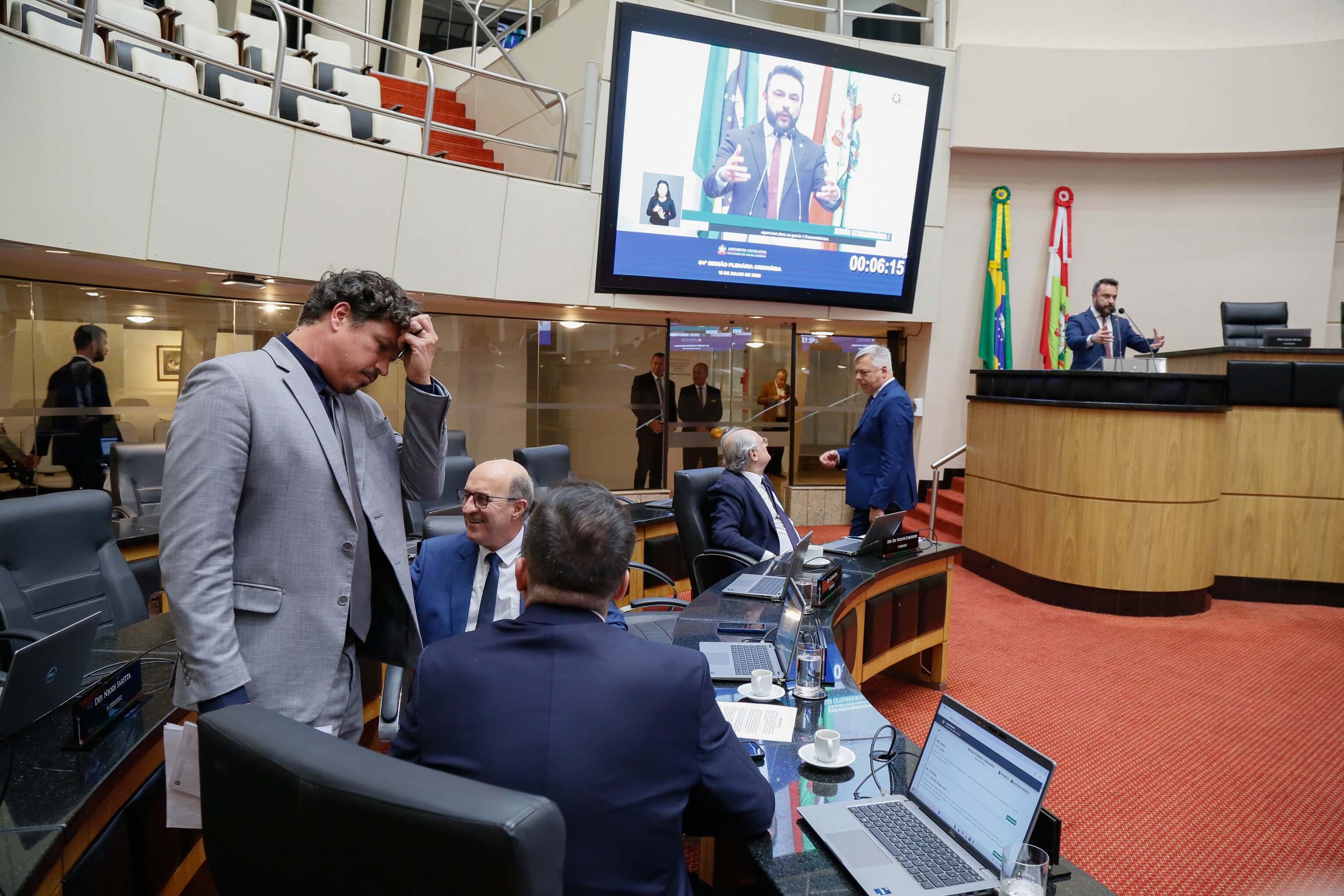 - Deputado Marquito (PSOL)
 - Deputado José Milton Scheffer (PP)
 - Deputado Marcius Machado (PL)